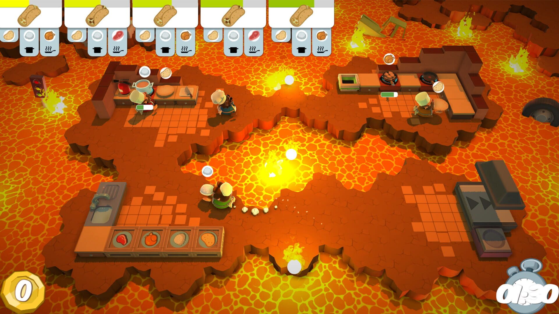 Screenshot for Overcooked!