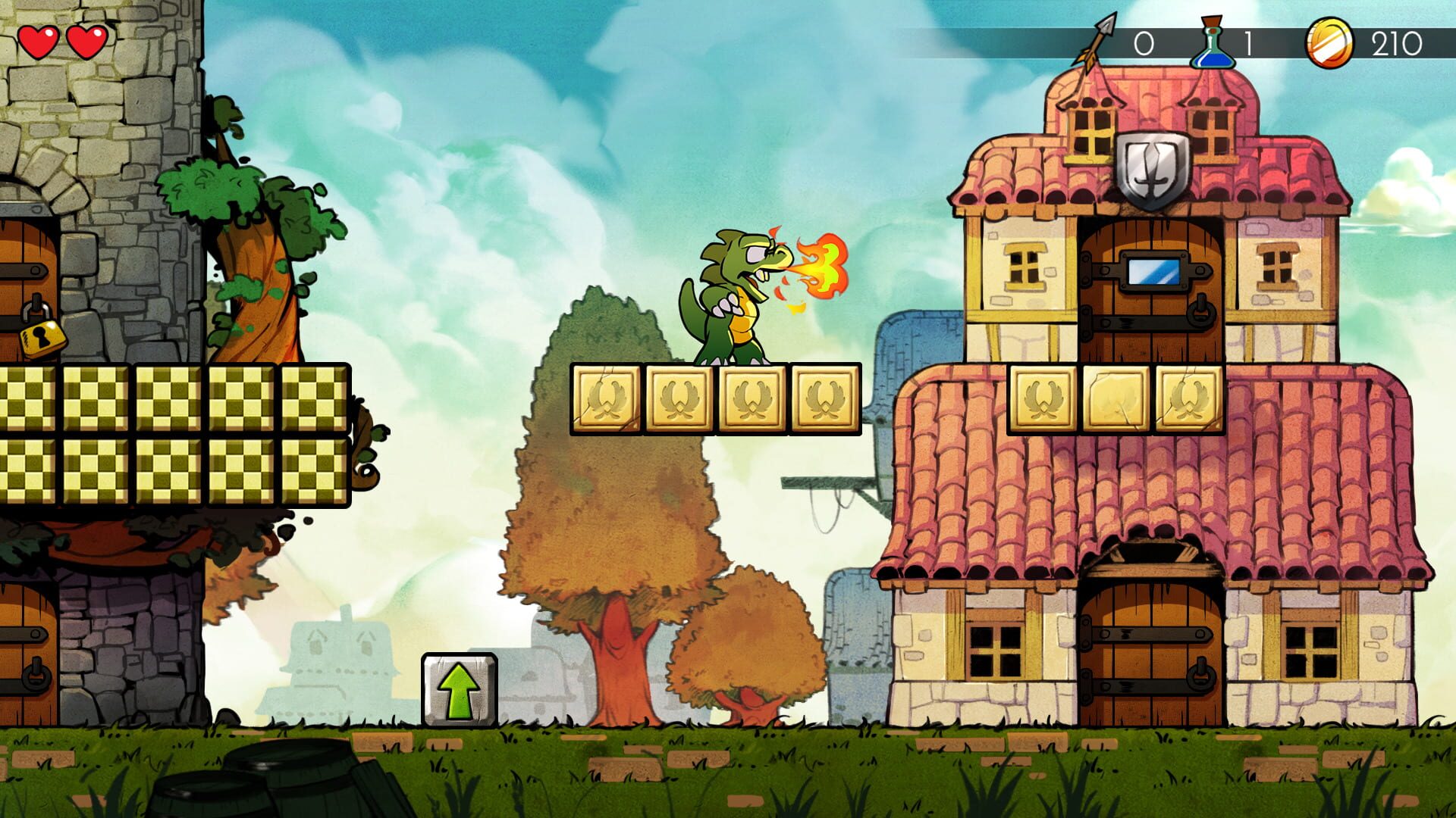 Screenshot for Wonder Boy: The Dragon's Trap