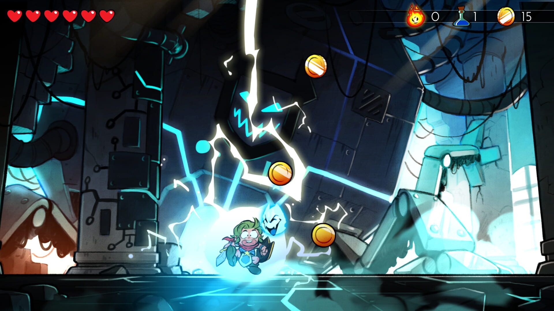 Screenshot for Wonder Boy: The Dragon's Trap