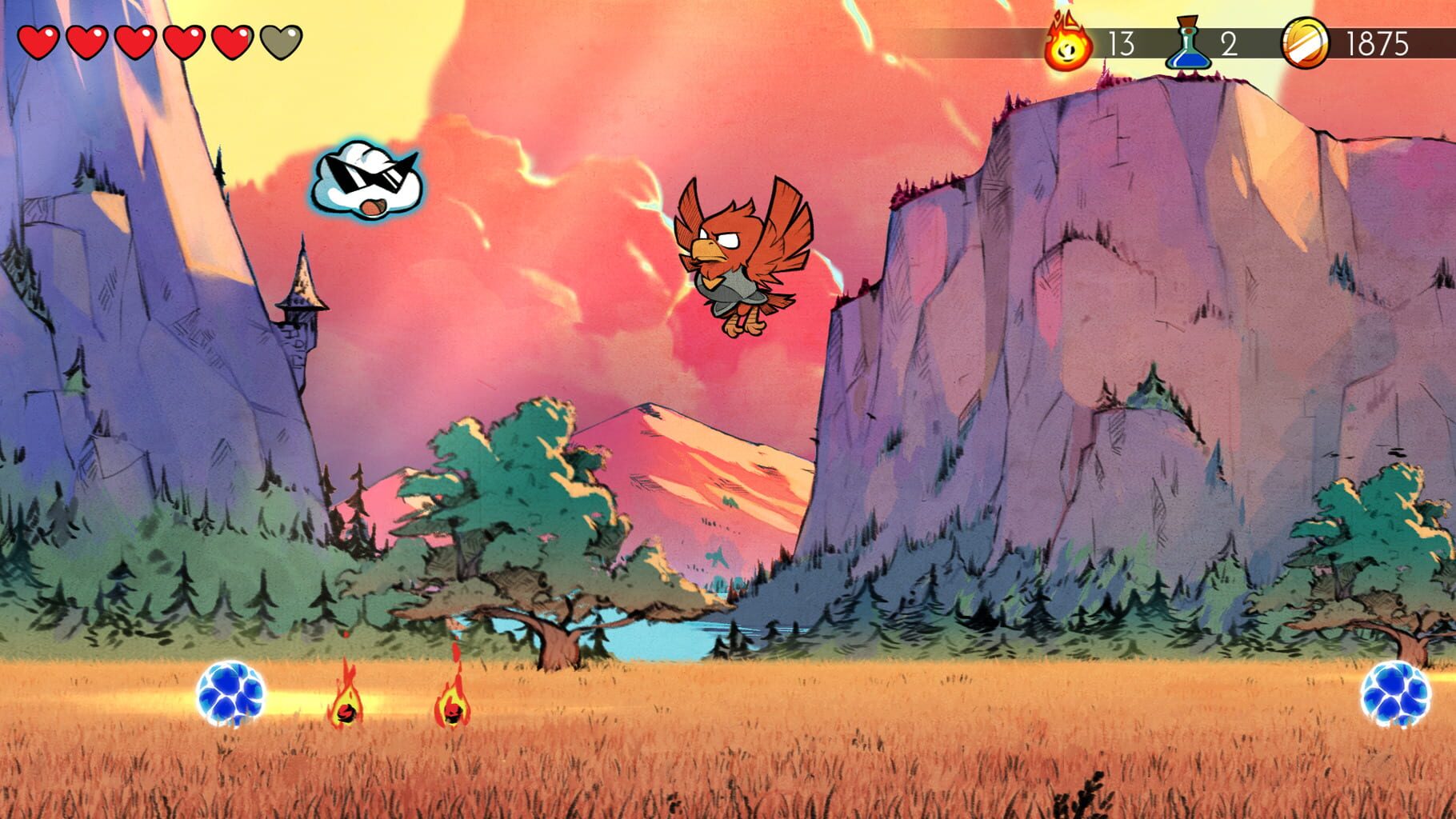 Screenshot for Wonder Boy: The Dragon's Trap