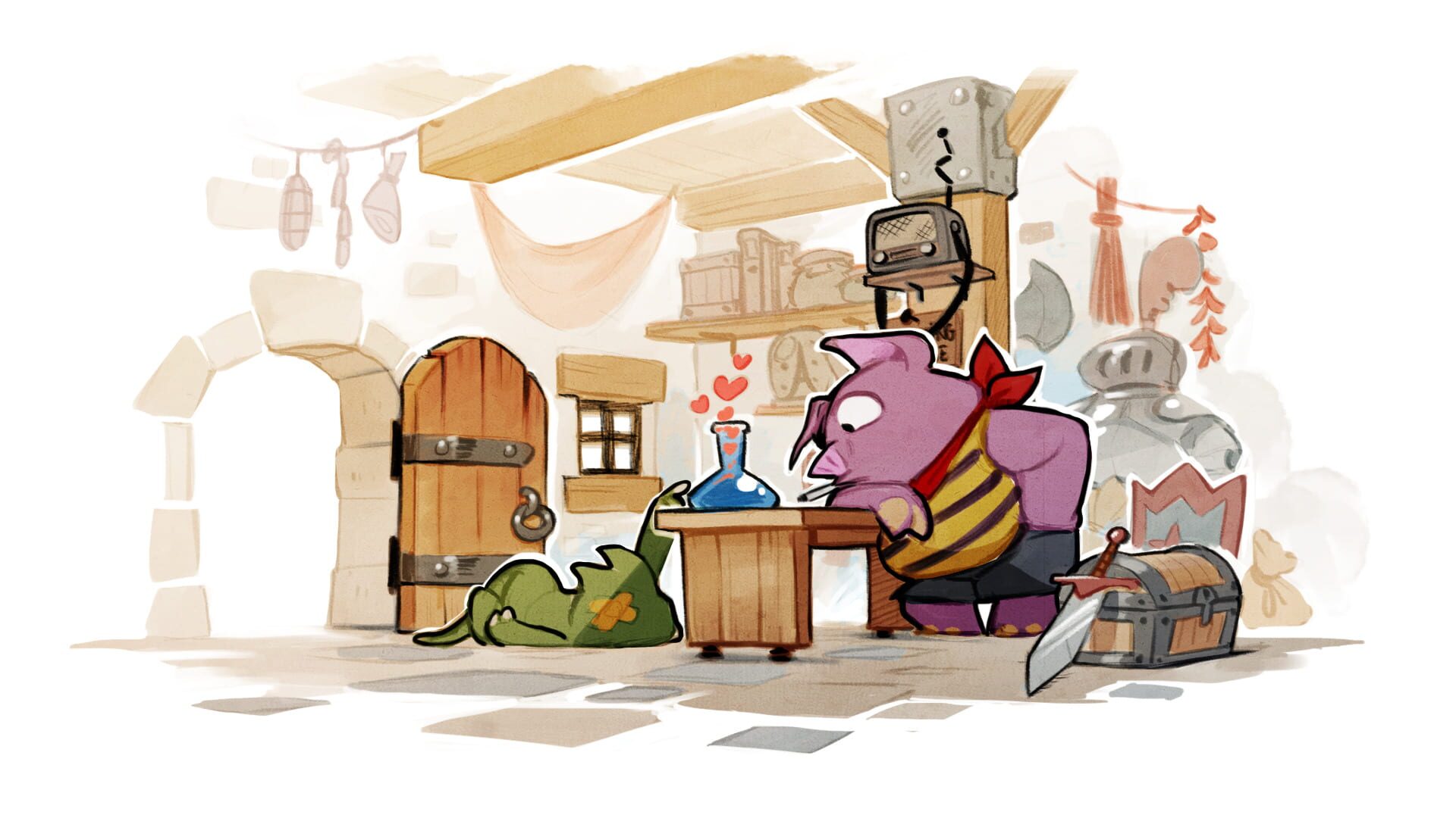 Screenshot for Wonder Boy: The Dragon's Trap