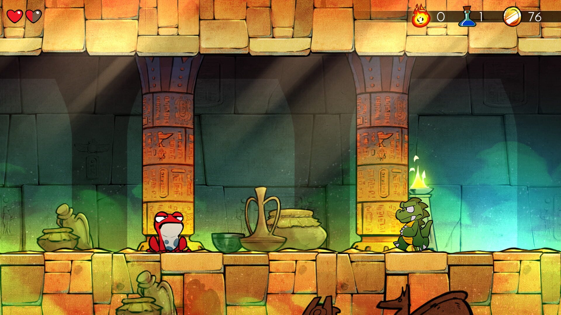 Screenshot for Wonder Boy: The Dragon's Trap