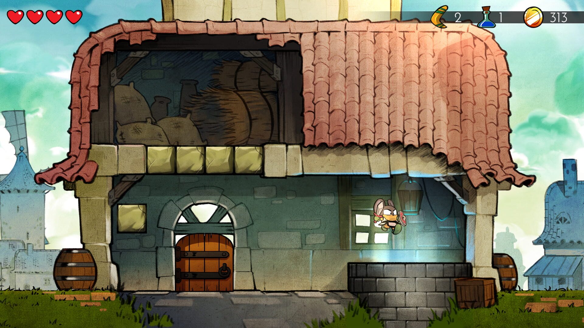 Screenshot for Wonder Boy: The Dragon's Trap