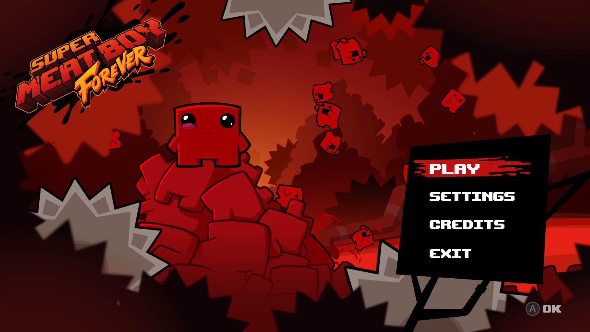 Screenshot for Super Meat Boy Forever