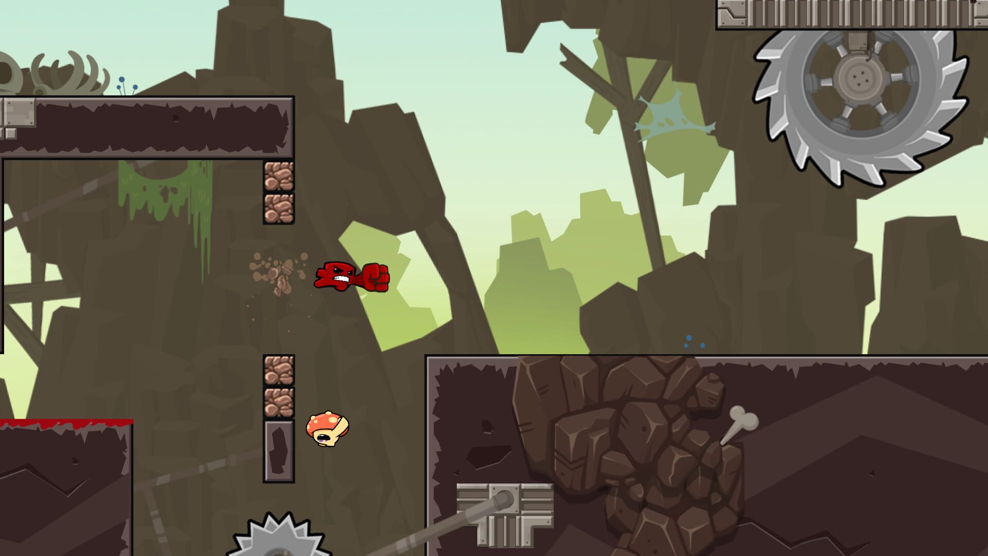 Screenshot for Super Meat Boy Forever