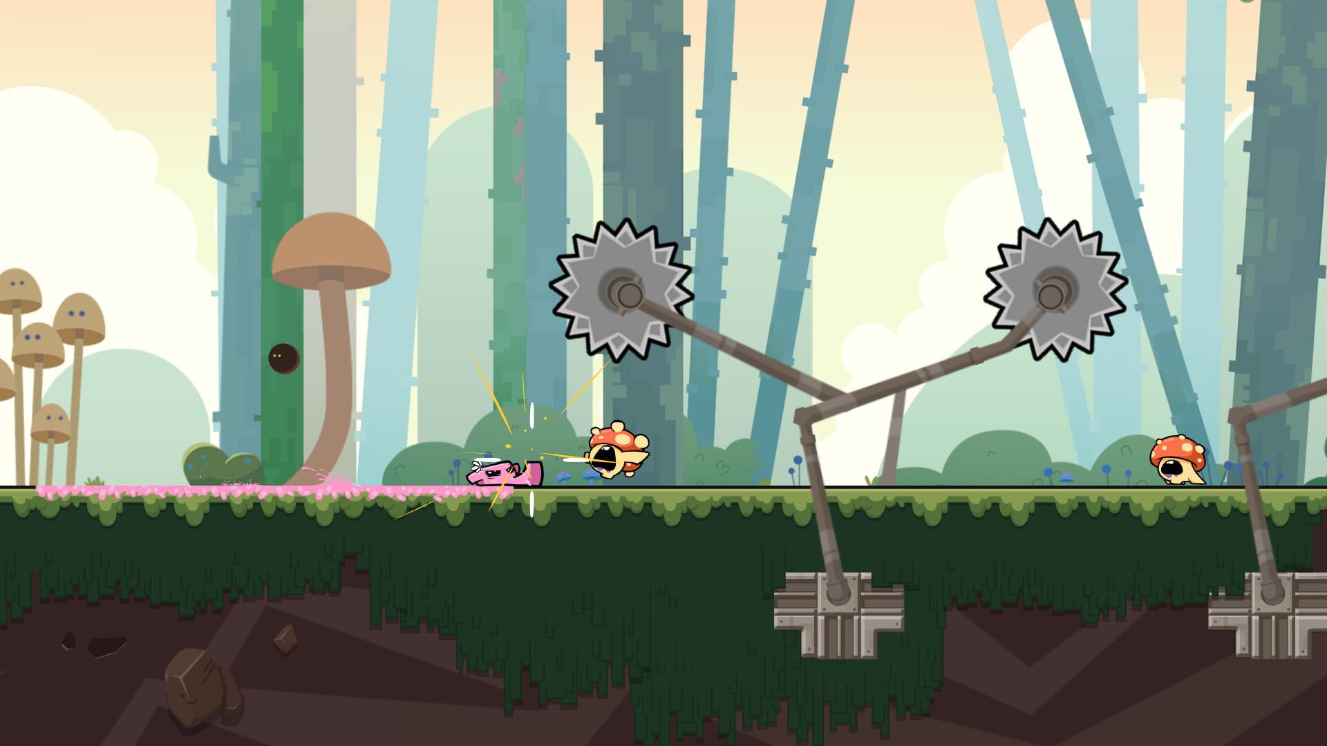 Screenshot for Super Meat Boy Forever