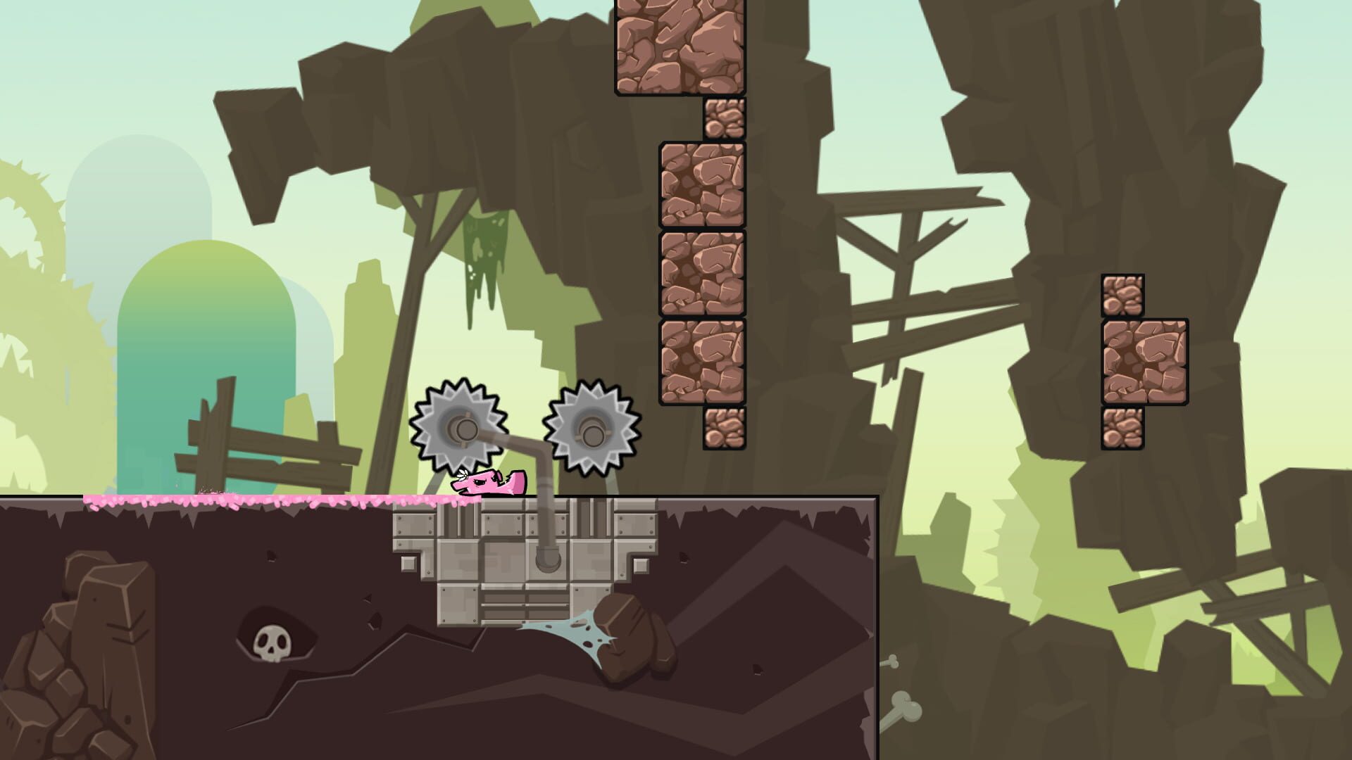 Screenshot for Super Meat Boy Forever