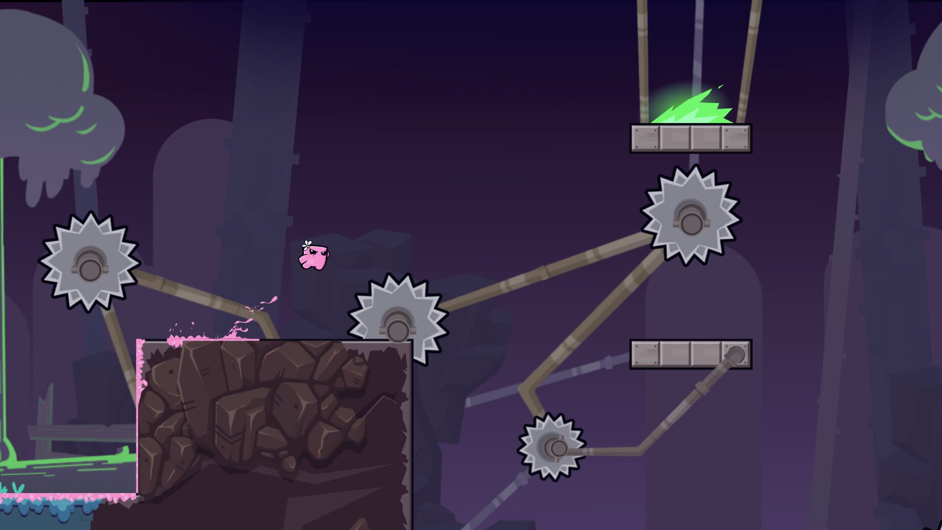 Screenshot for Super Meat Boy Forever