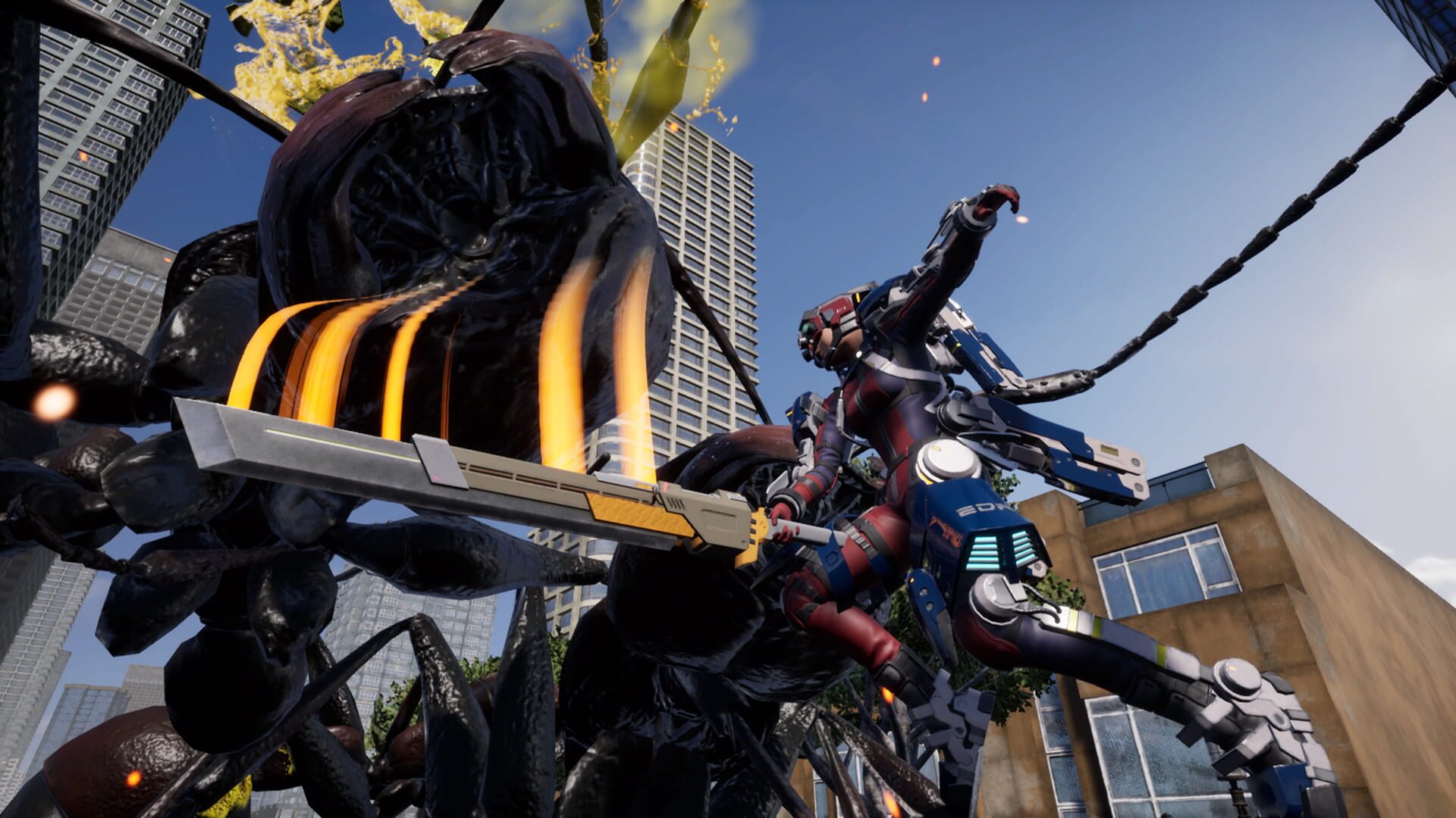 Screenshot for Earth Defense Force: Iron Rain