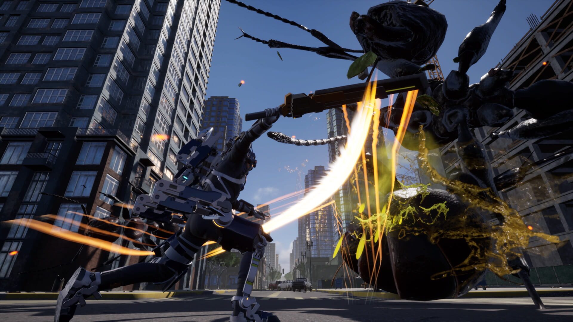 Screenshot for Earth Defense Force: Iron Rain