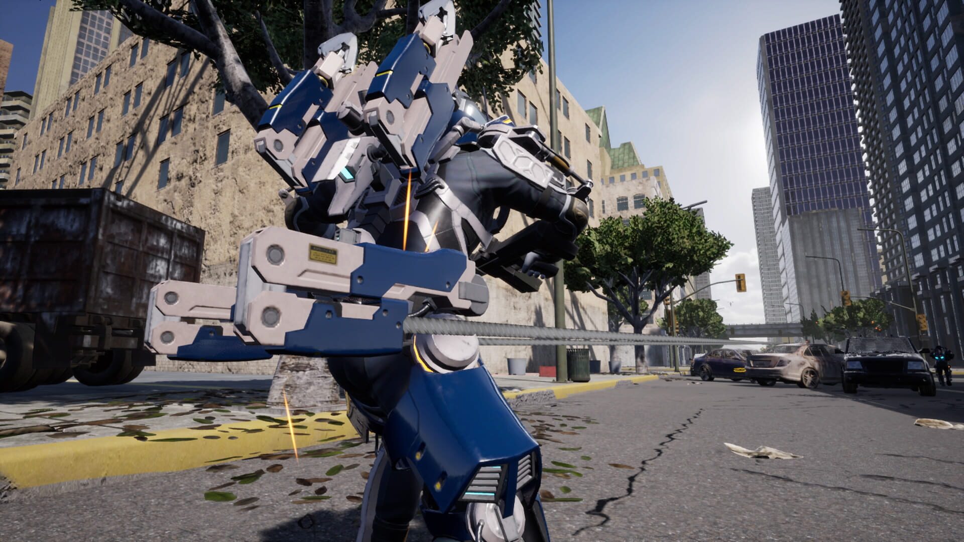 Screenshot for Earth Defense Force: Iron Rain