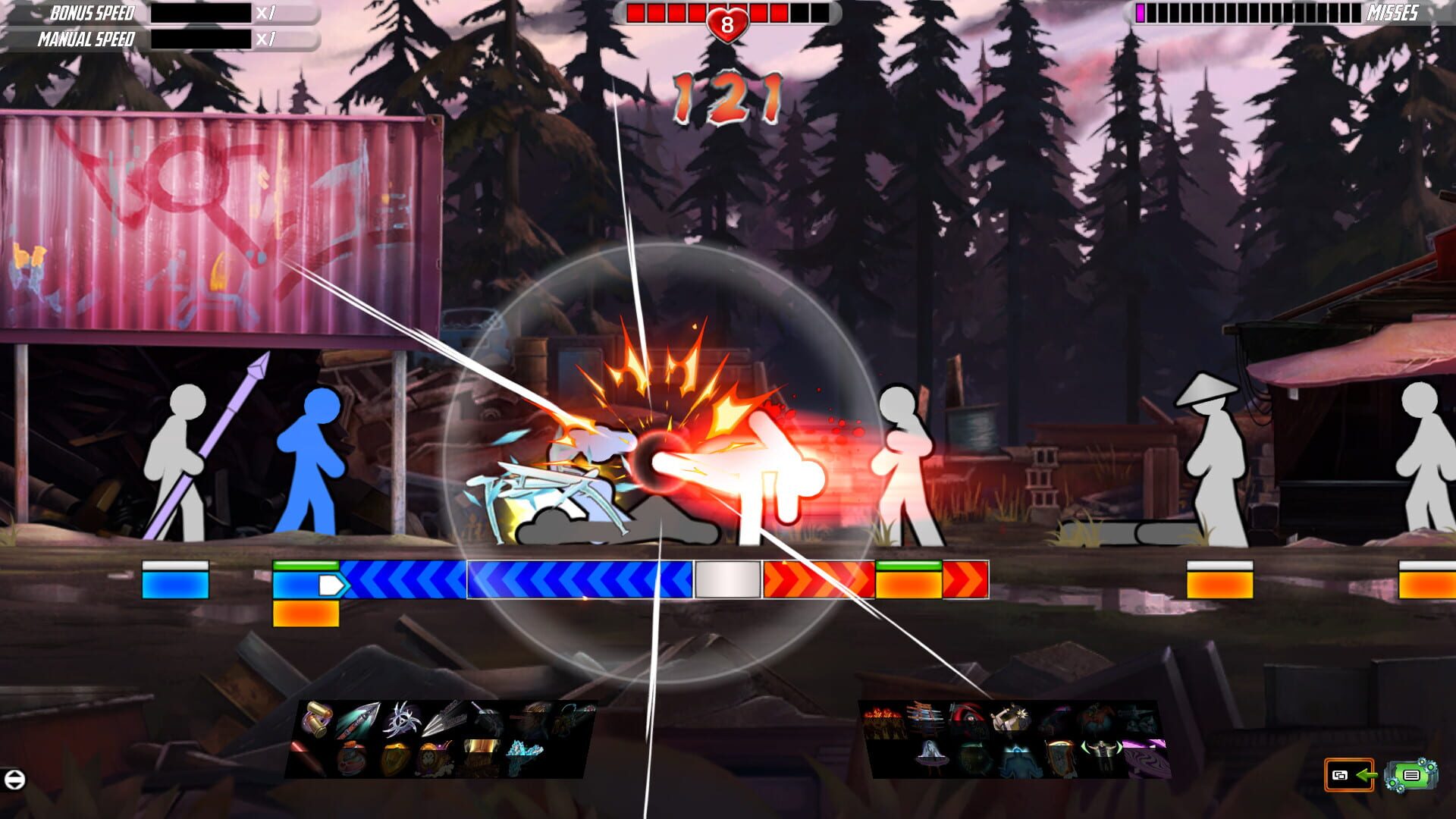 Screenshot for One Finger Death Punch 2