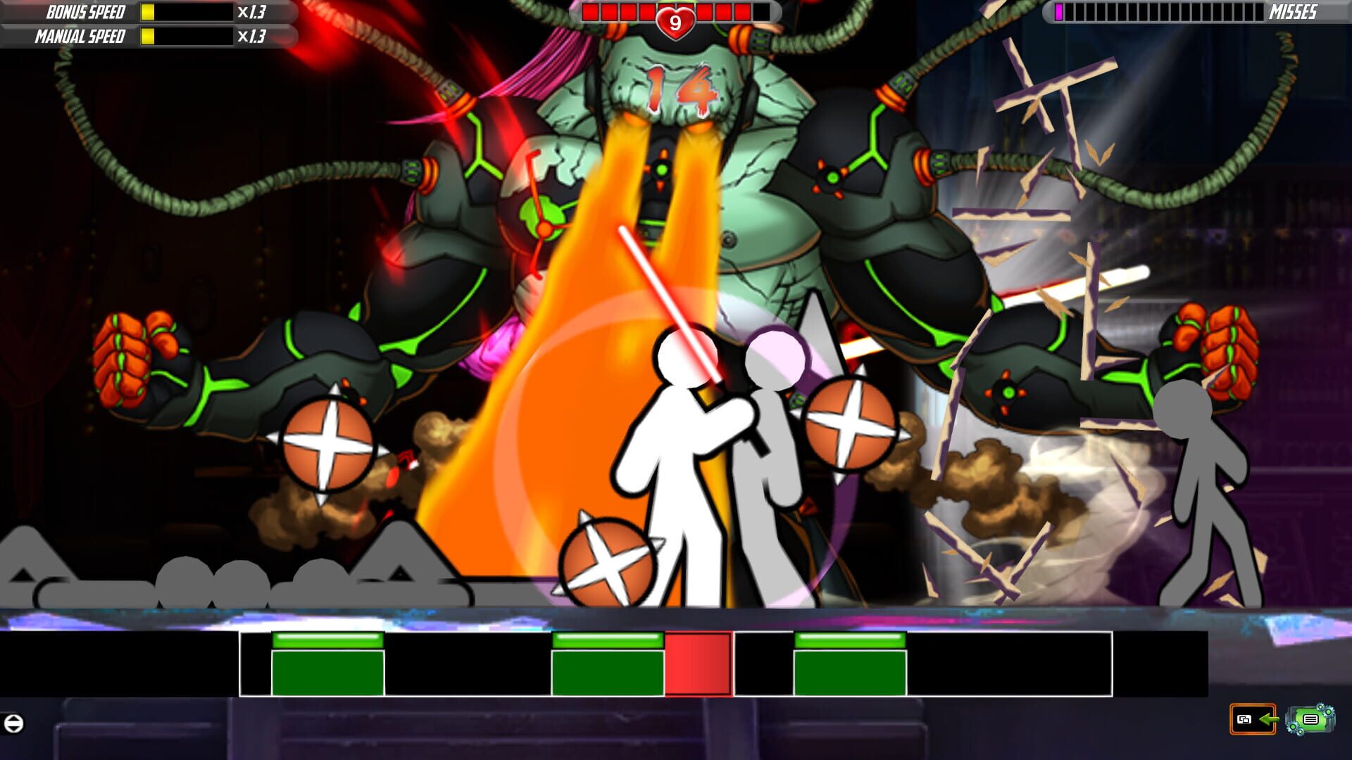 Screenshot for One Finger Death Punch 2