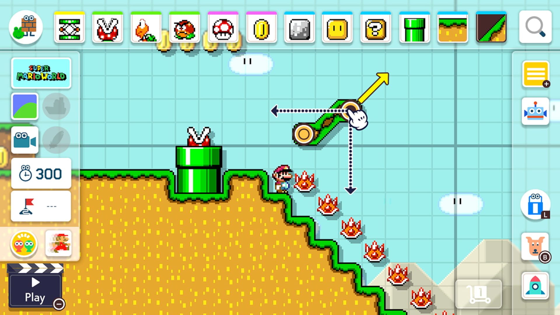 Screenshot for Super Mario Maker 2