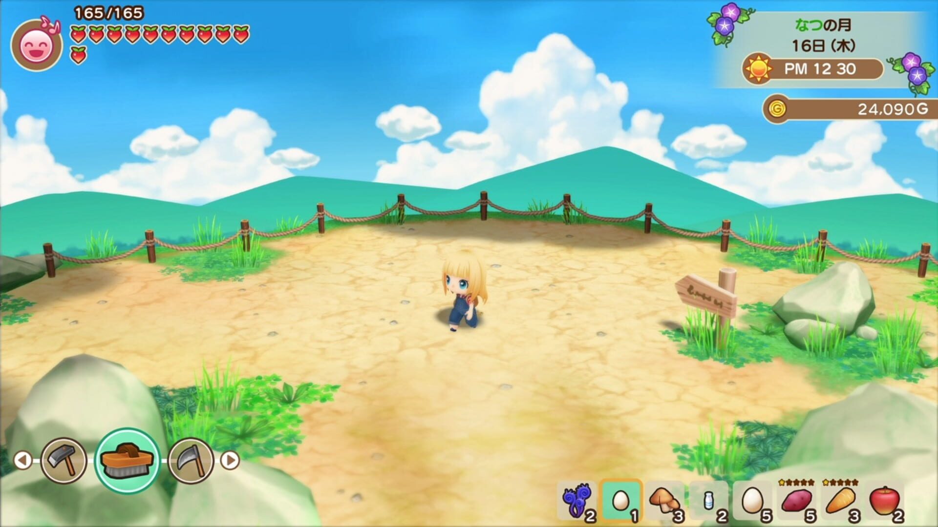 Screenshot for Story of Seasons: Friends of Mineral Town