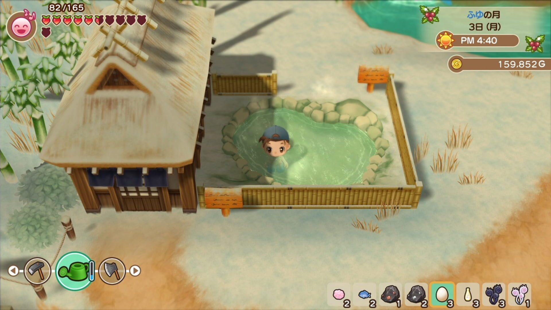 Screenshot for Story of Seasons: Friends of Mineral Town