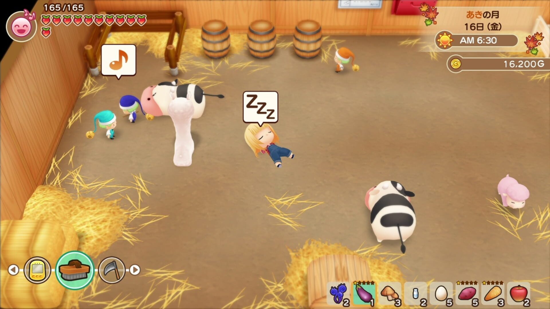 Screenshot for Story of Seasons: Friends of Mineral Town