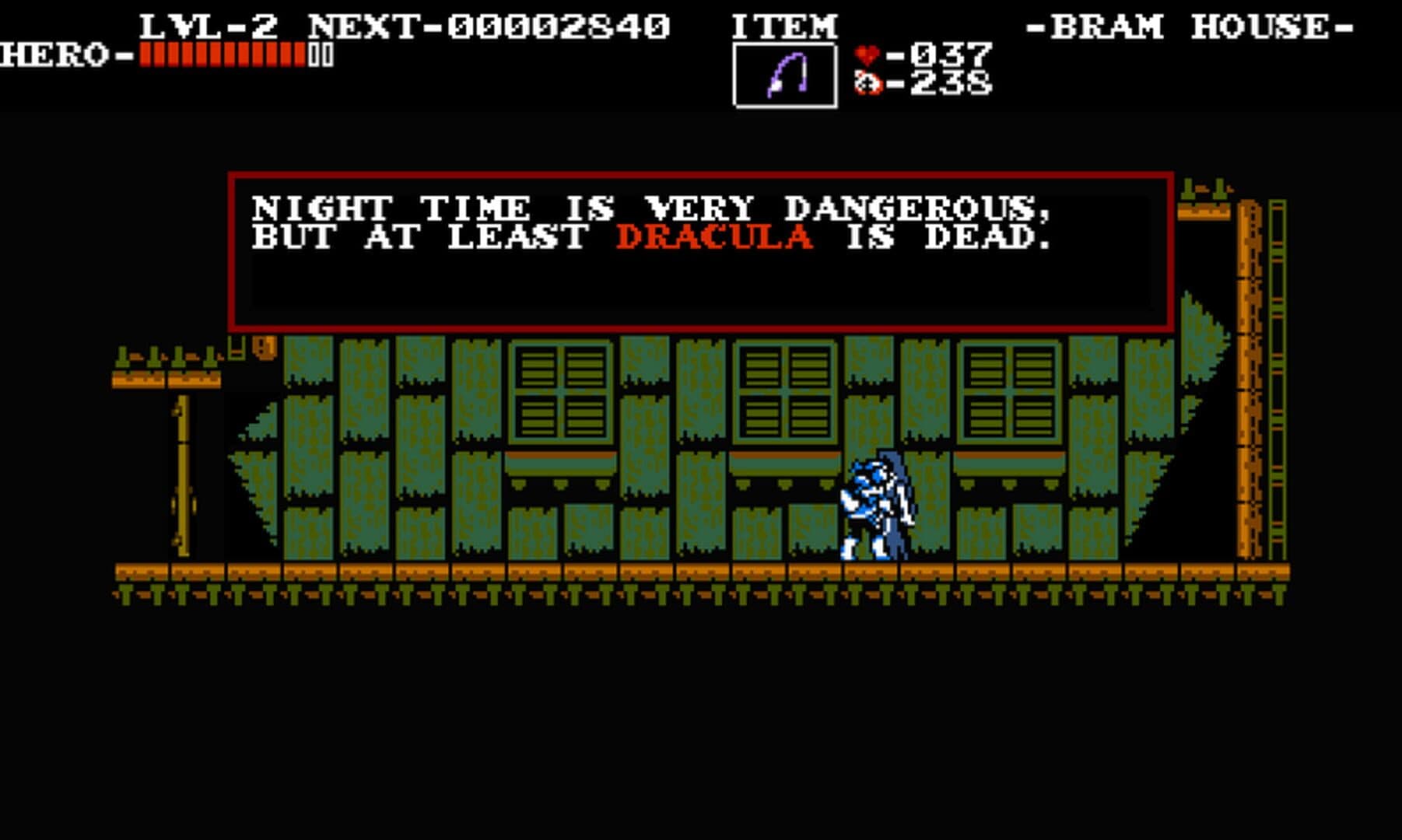 Screenshot for The Transylvania Adventure of Simon Quest