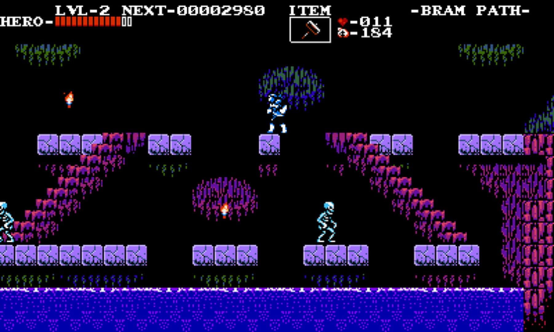 Screenshot for The Transylvania Adventure of Simon Quest