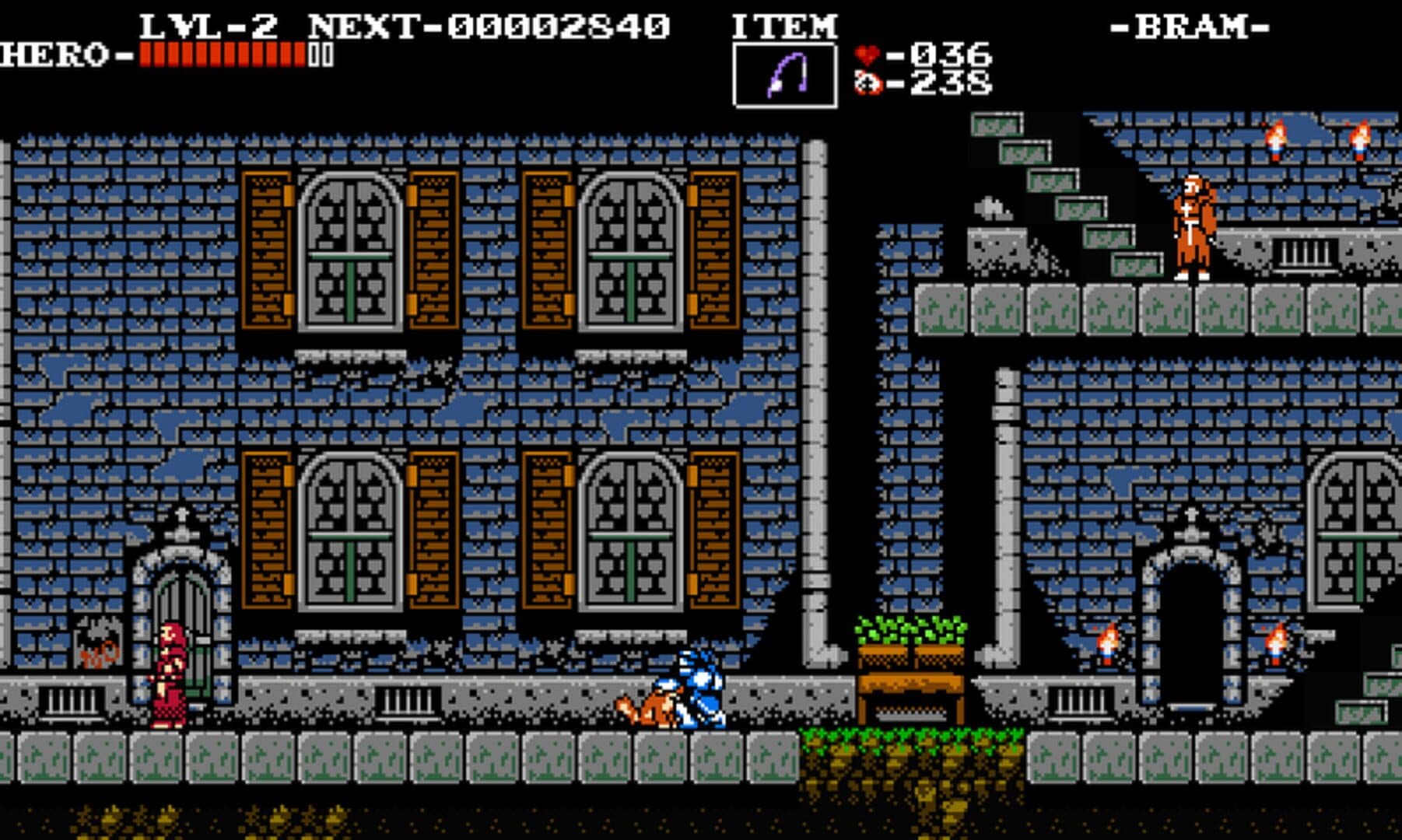 Screenshot for The Transylvania Adventure of Simon Quest