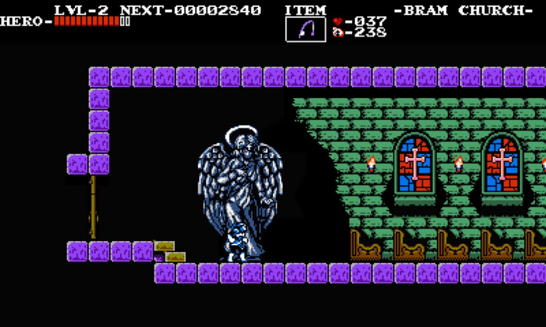 Screenshot for The Transylvania Adventure of Simon Quest