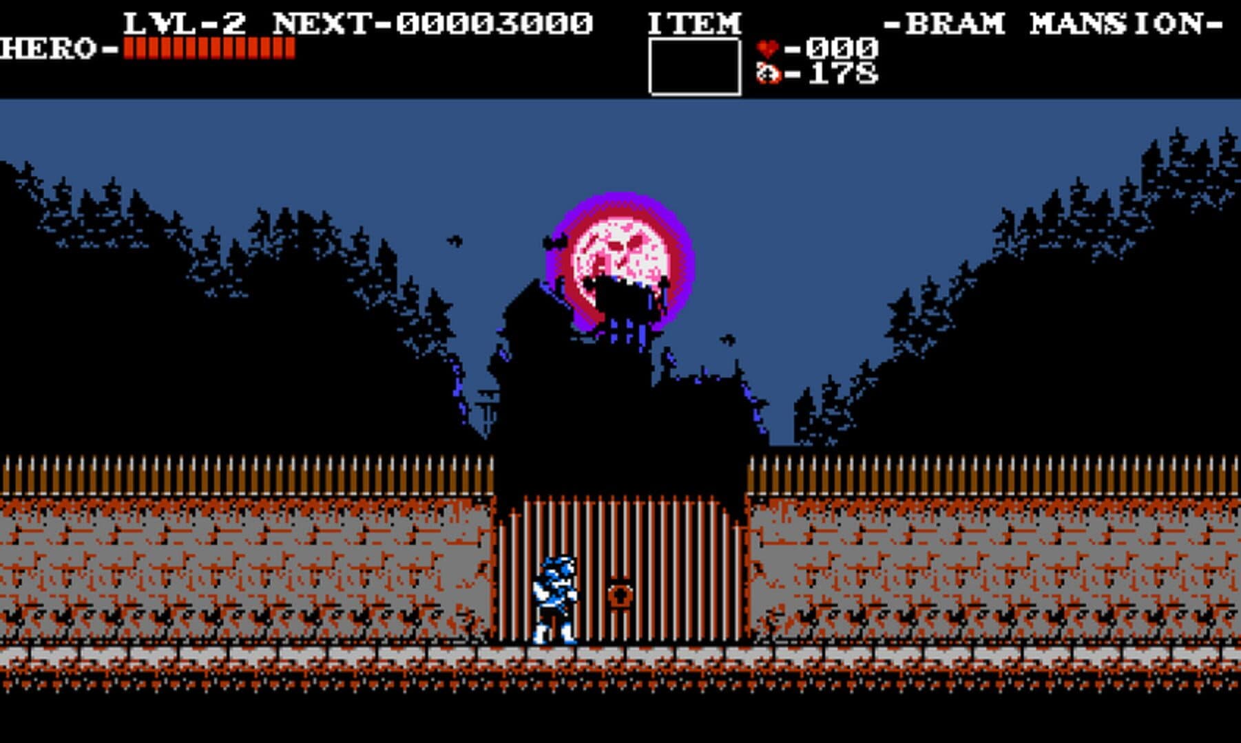 Screenshot for The Transylvania Adventure of Simon Quest