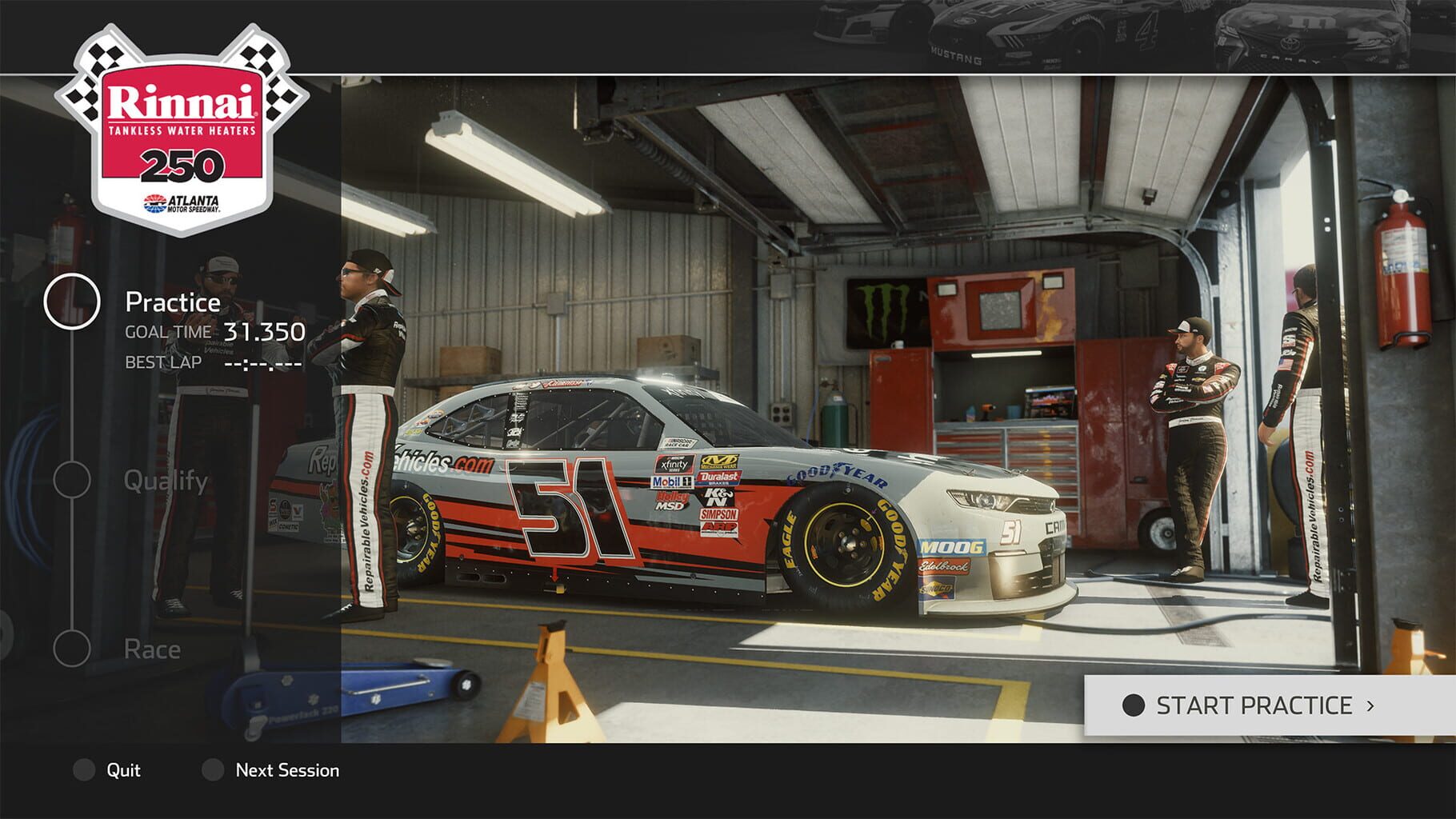 Screenshot for NASCAR Heat 4