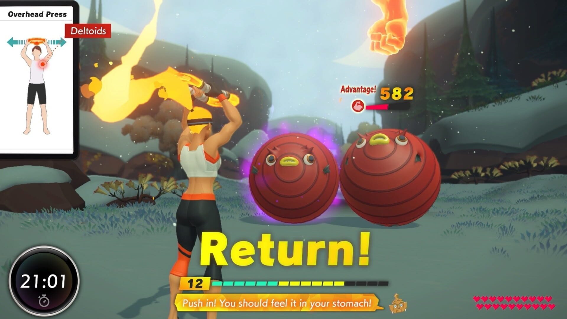 Screenshot for Ring Fit Adventure