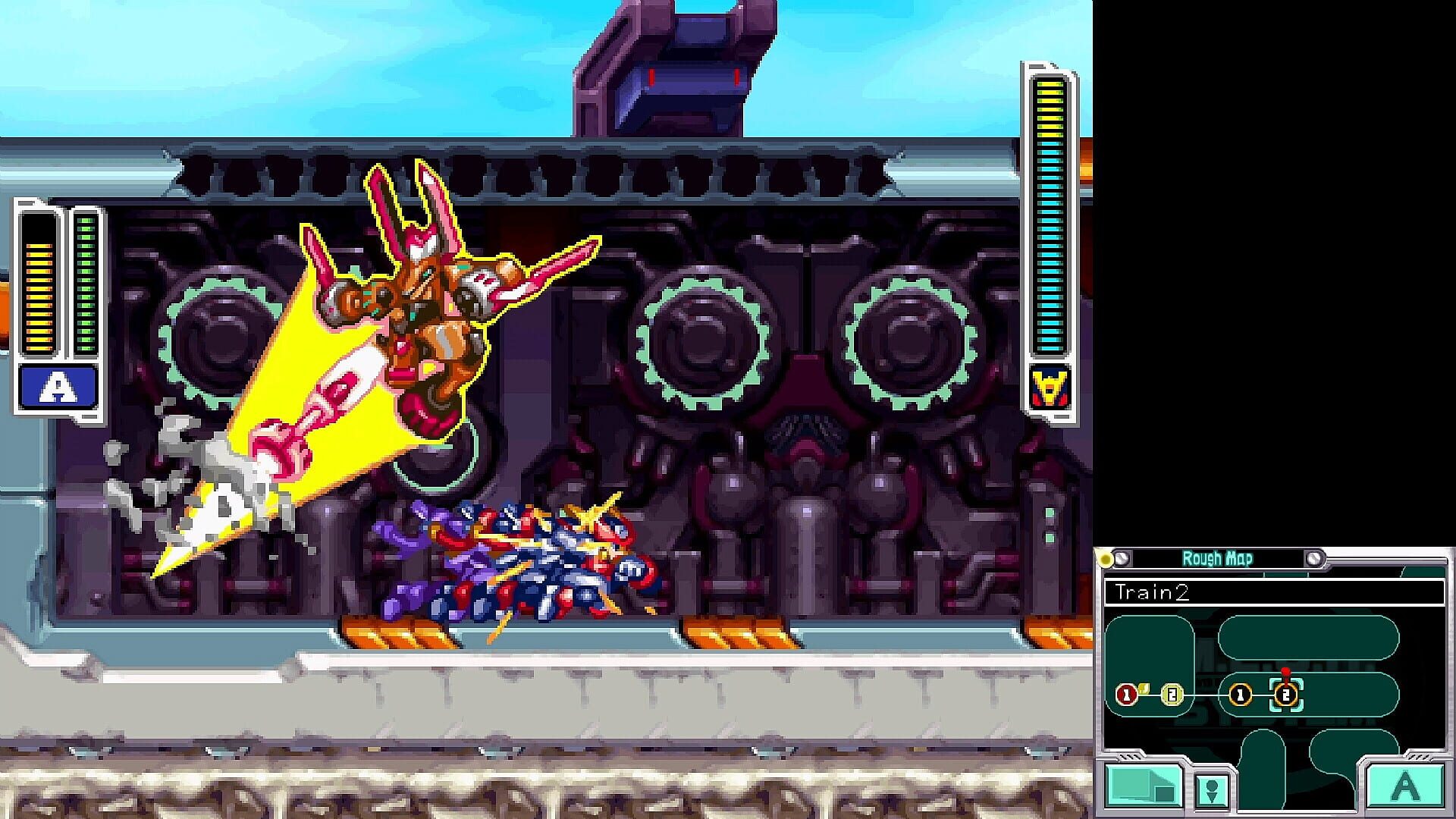 Screenshot for Mega Man Zero/ZX: Legacy Collection