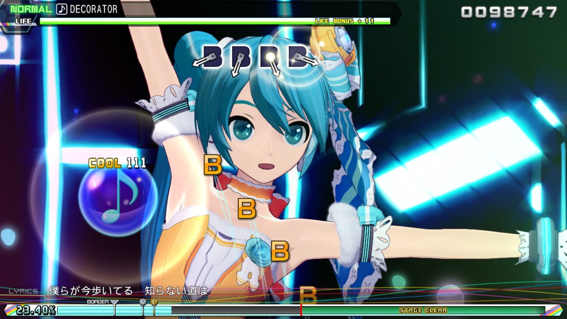 Screenshot for Hatsune Miku: Project Diva Mega Mix