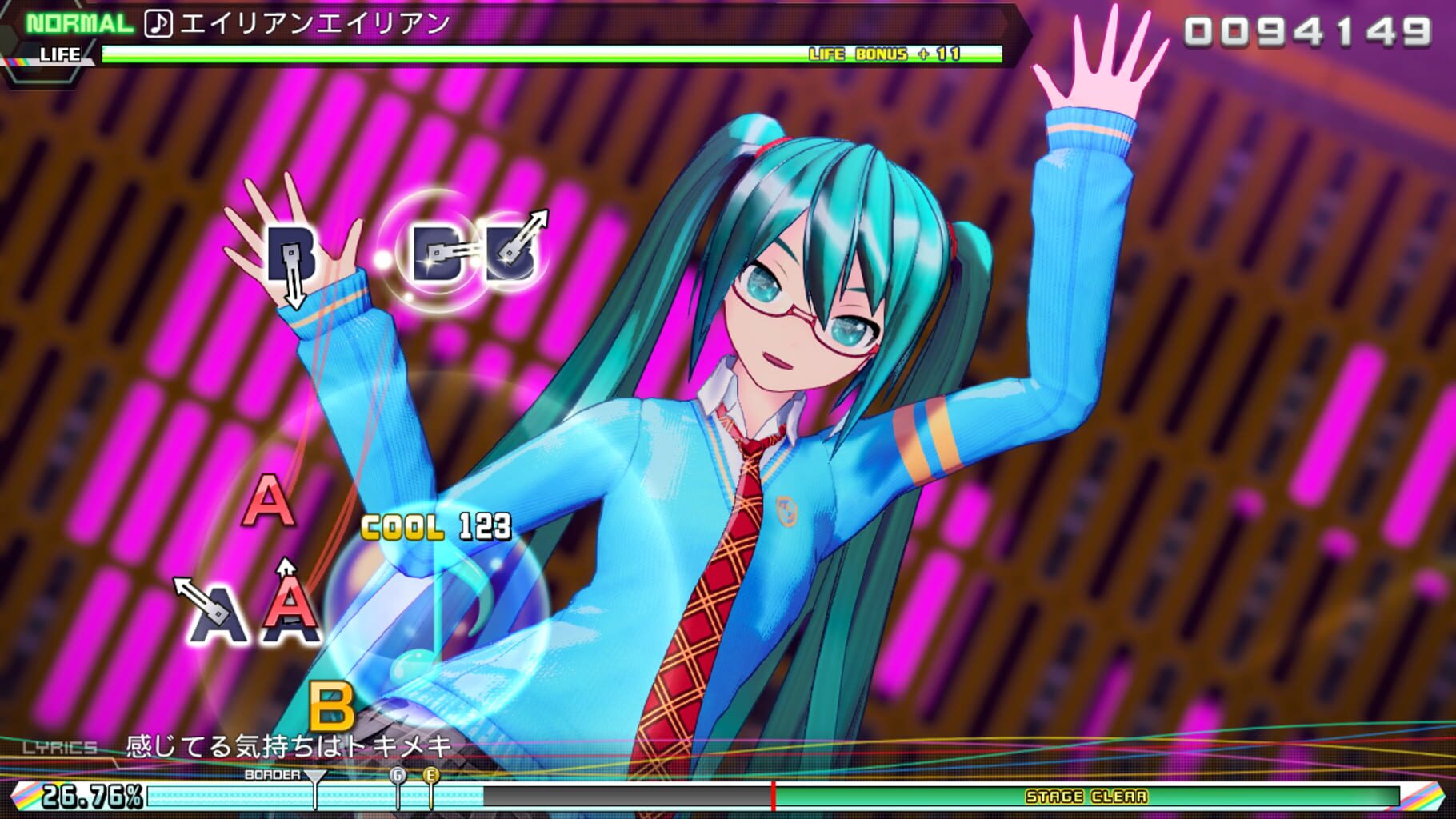 Screenshot for Hatsune Miku: Project Diva Mega Mix