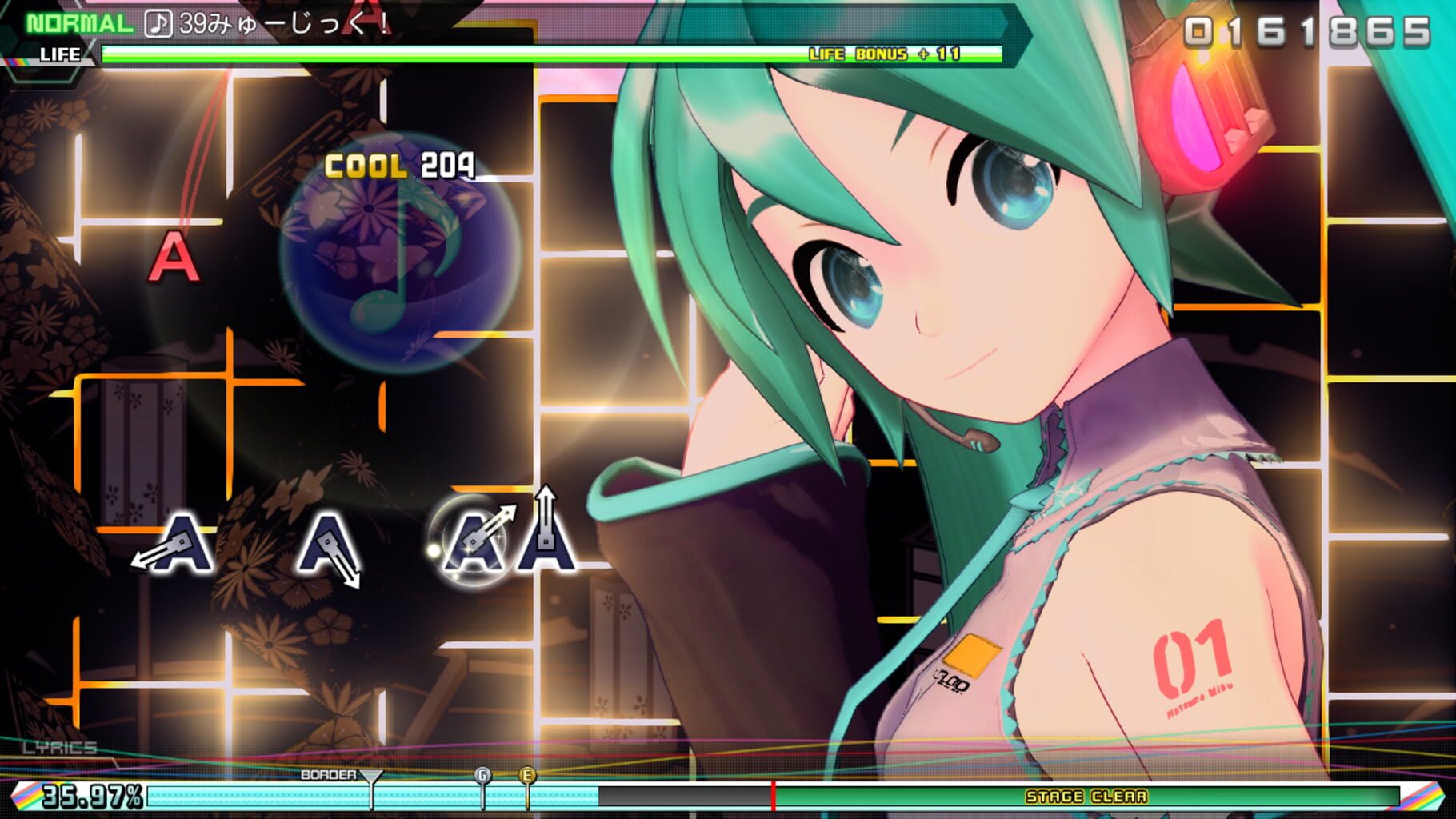 Screenshot for Hatsune Miku: Project Diva Mega Mix