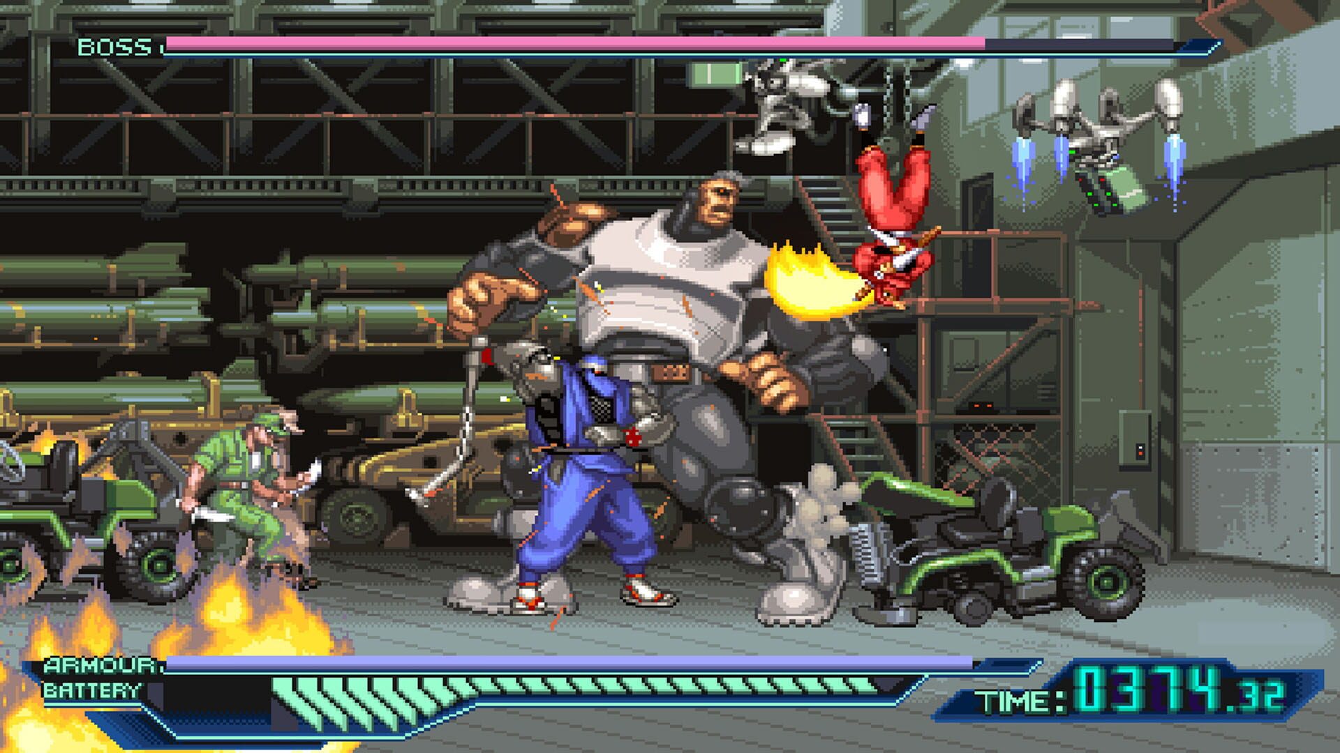 Screenshot for ​The Ninja Saviors: Return of the Warriors