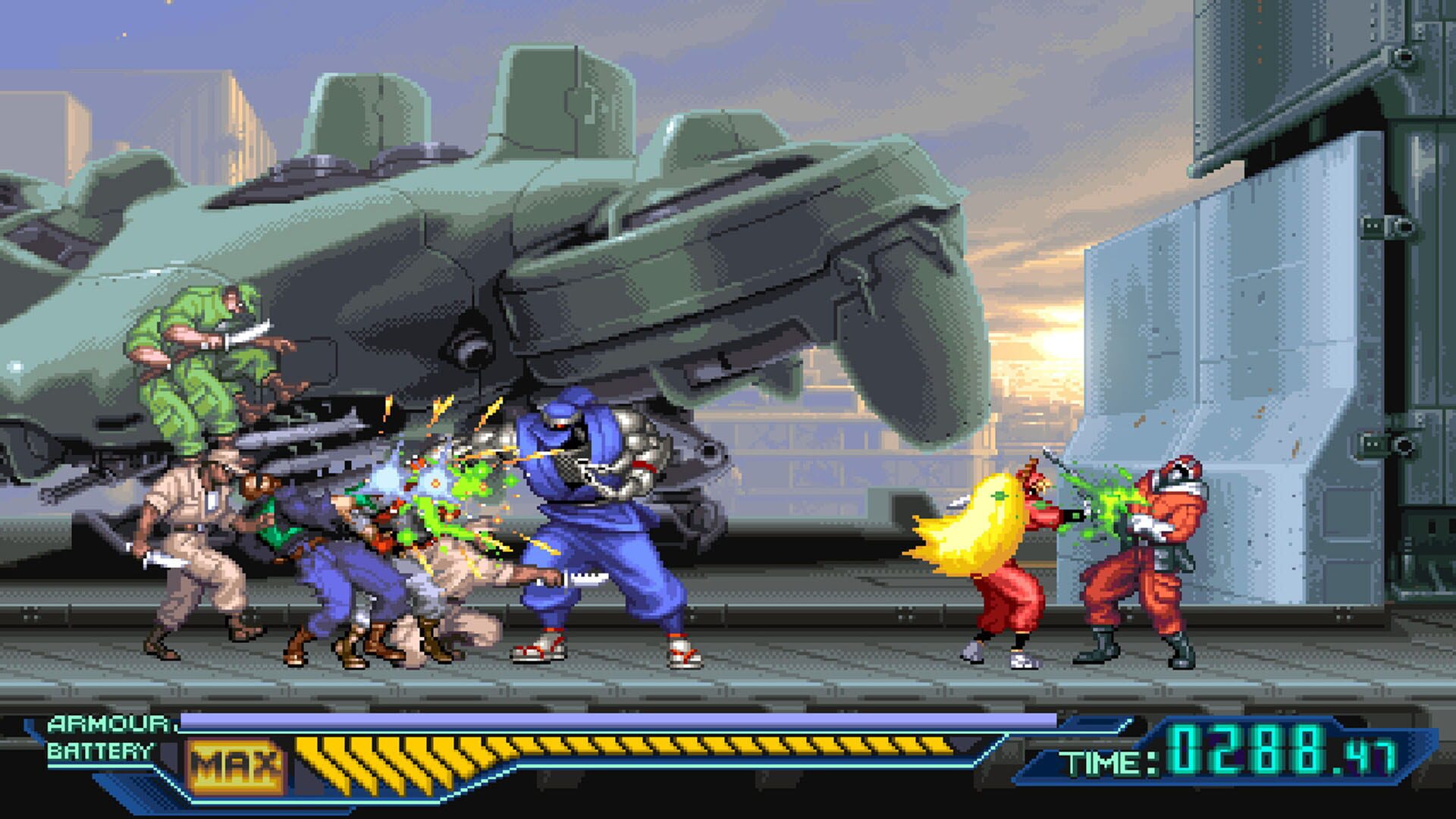 Screenshot for ​The Ninja Saviors: Return of the Warriors