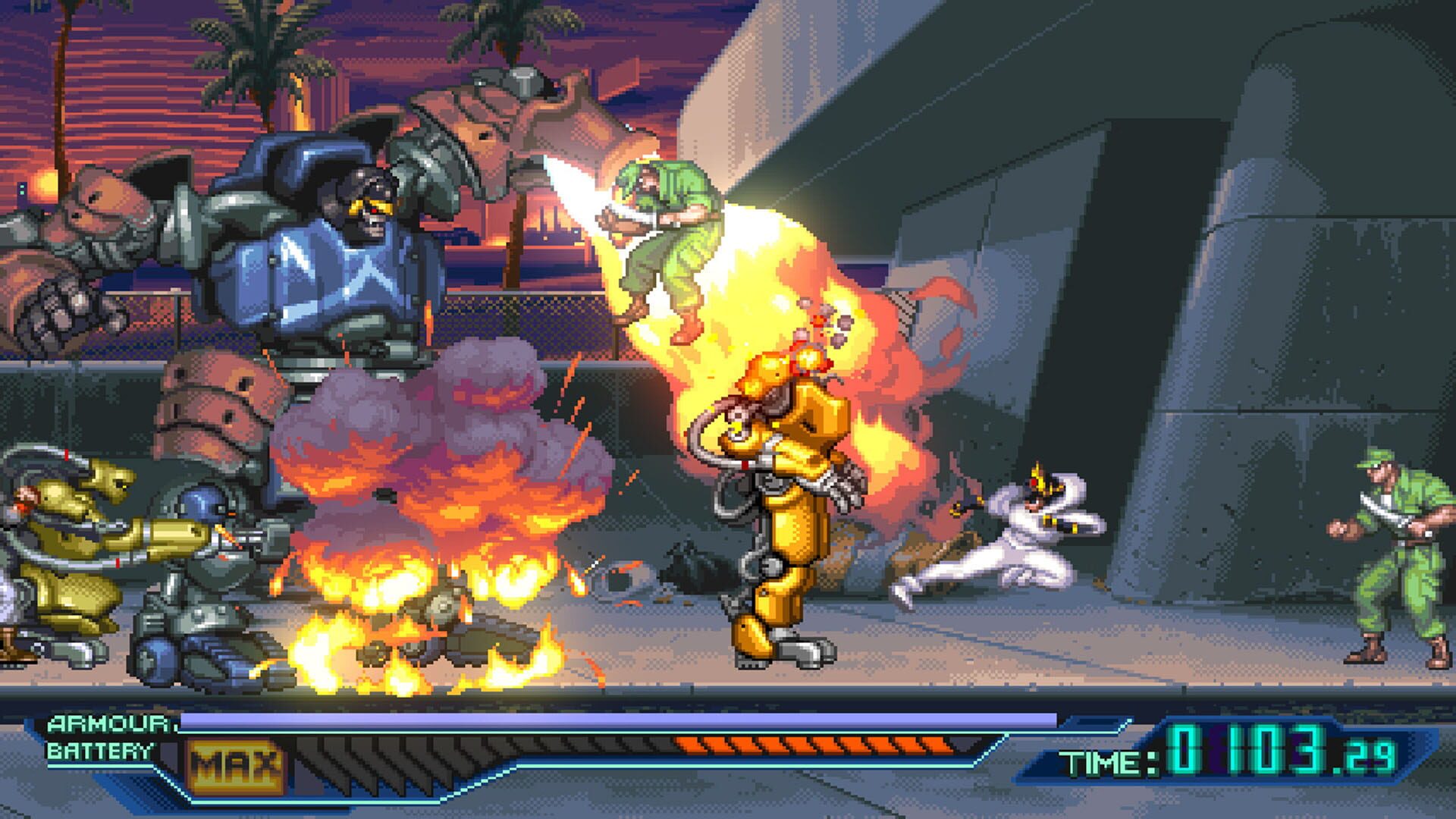 Screenshot for ​The Ninja Saviors: Return of the Warriors