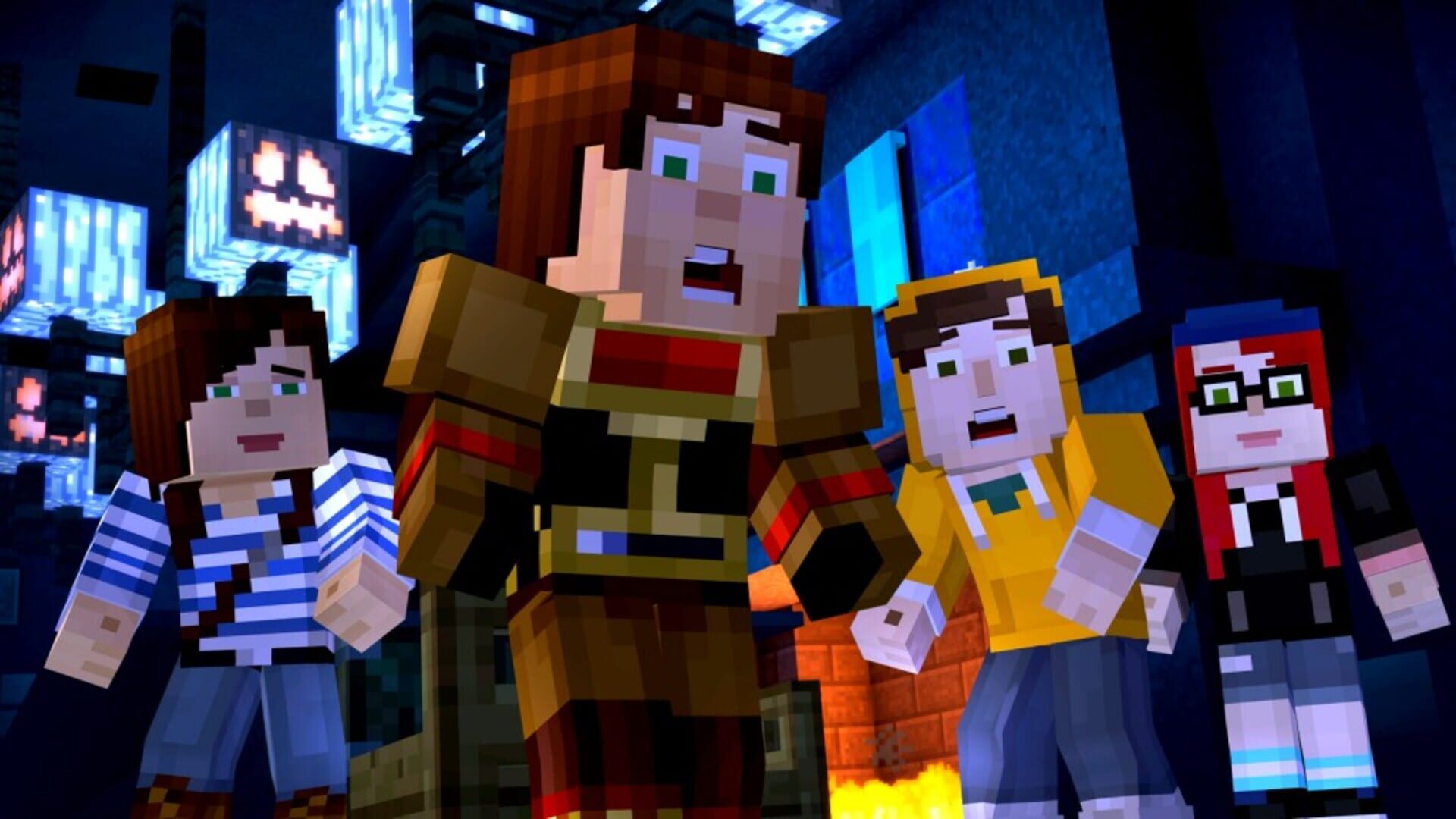 Screenshot for Minecraft: Story Mode - Episode 6: A Portal to Mystery