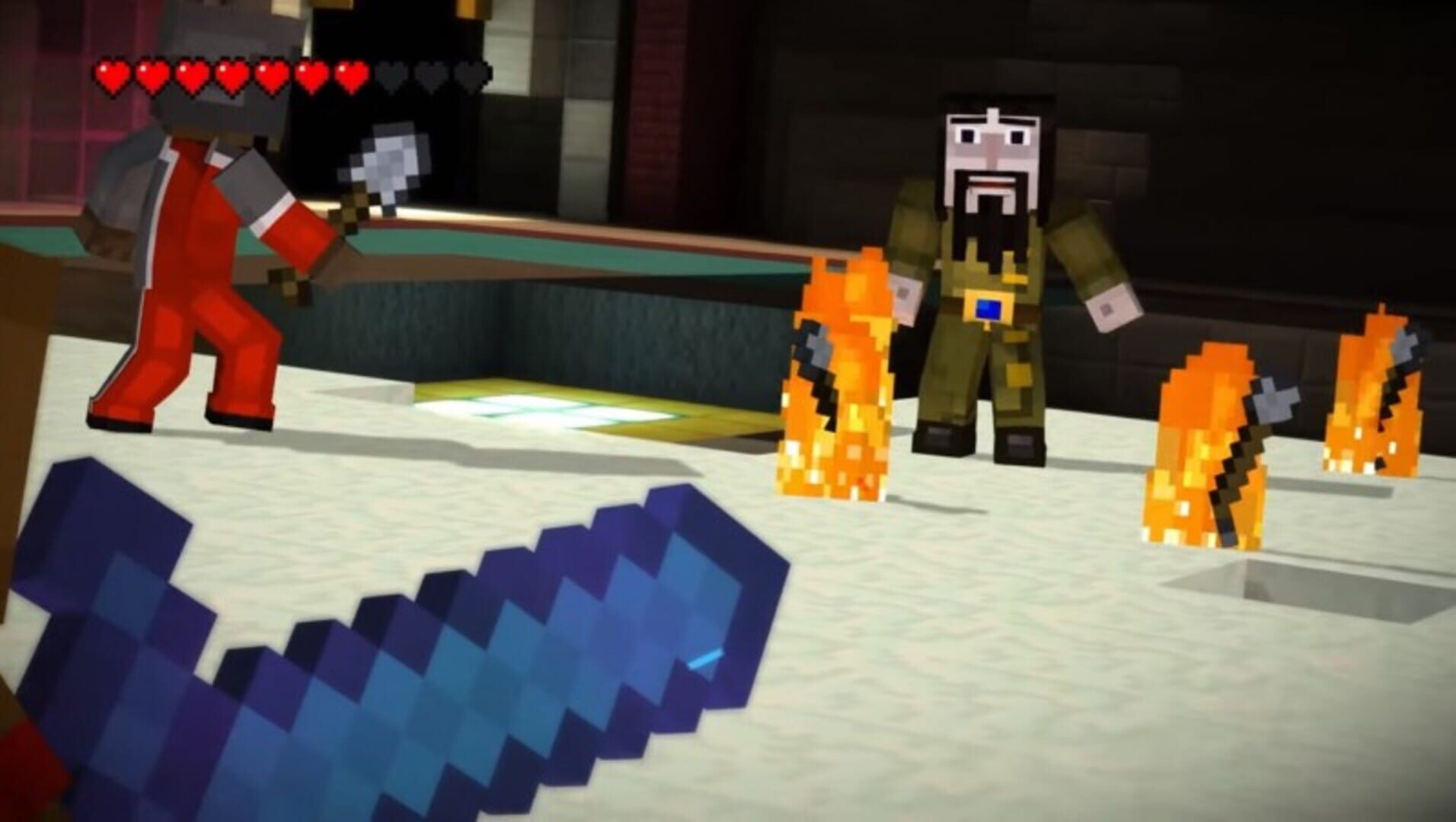 Screenshot for Minecraft: Story Mode - Episode 8: A Journey's End?