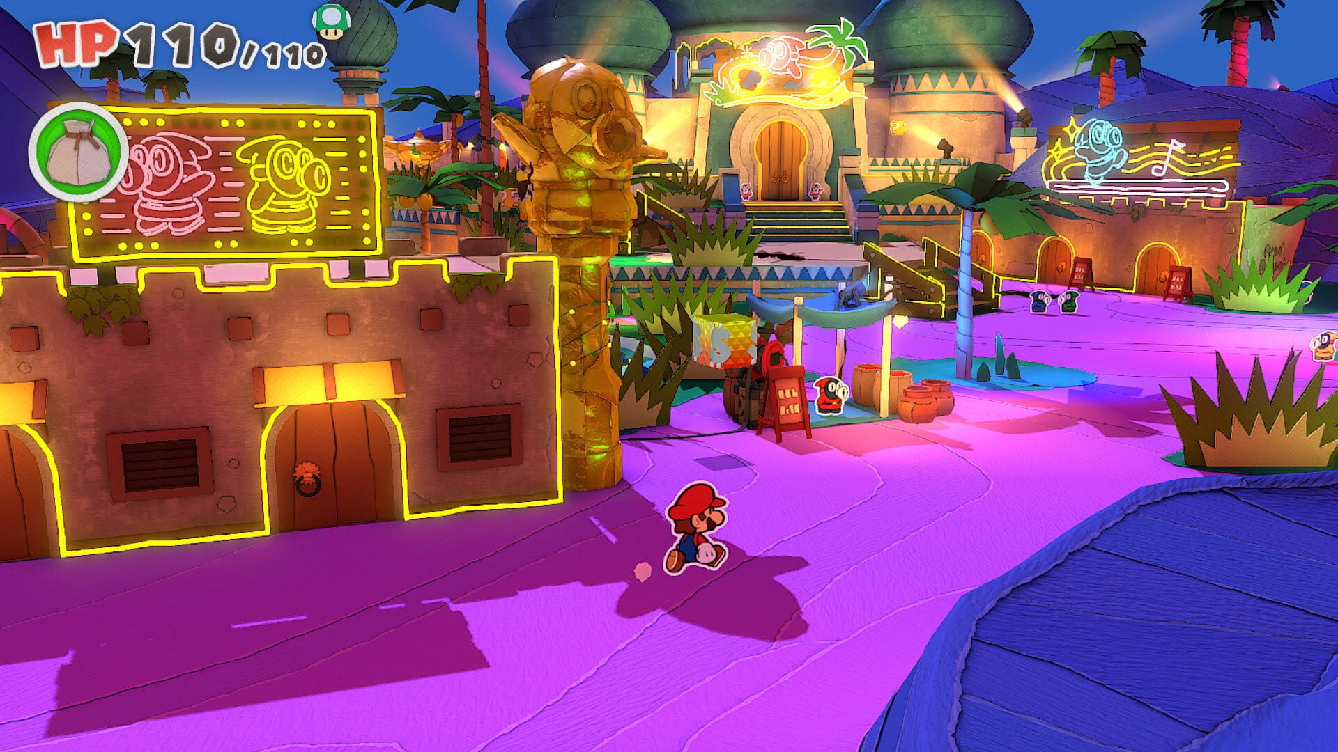 Screenshot for Paper Mario: The Origami King