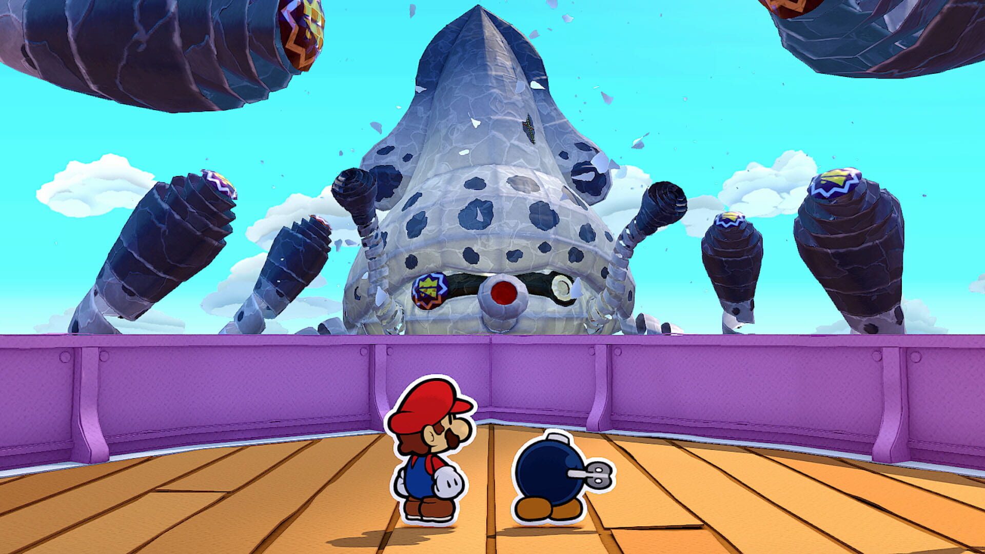 Screenshot for Paper Mario: The Origami King