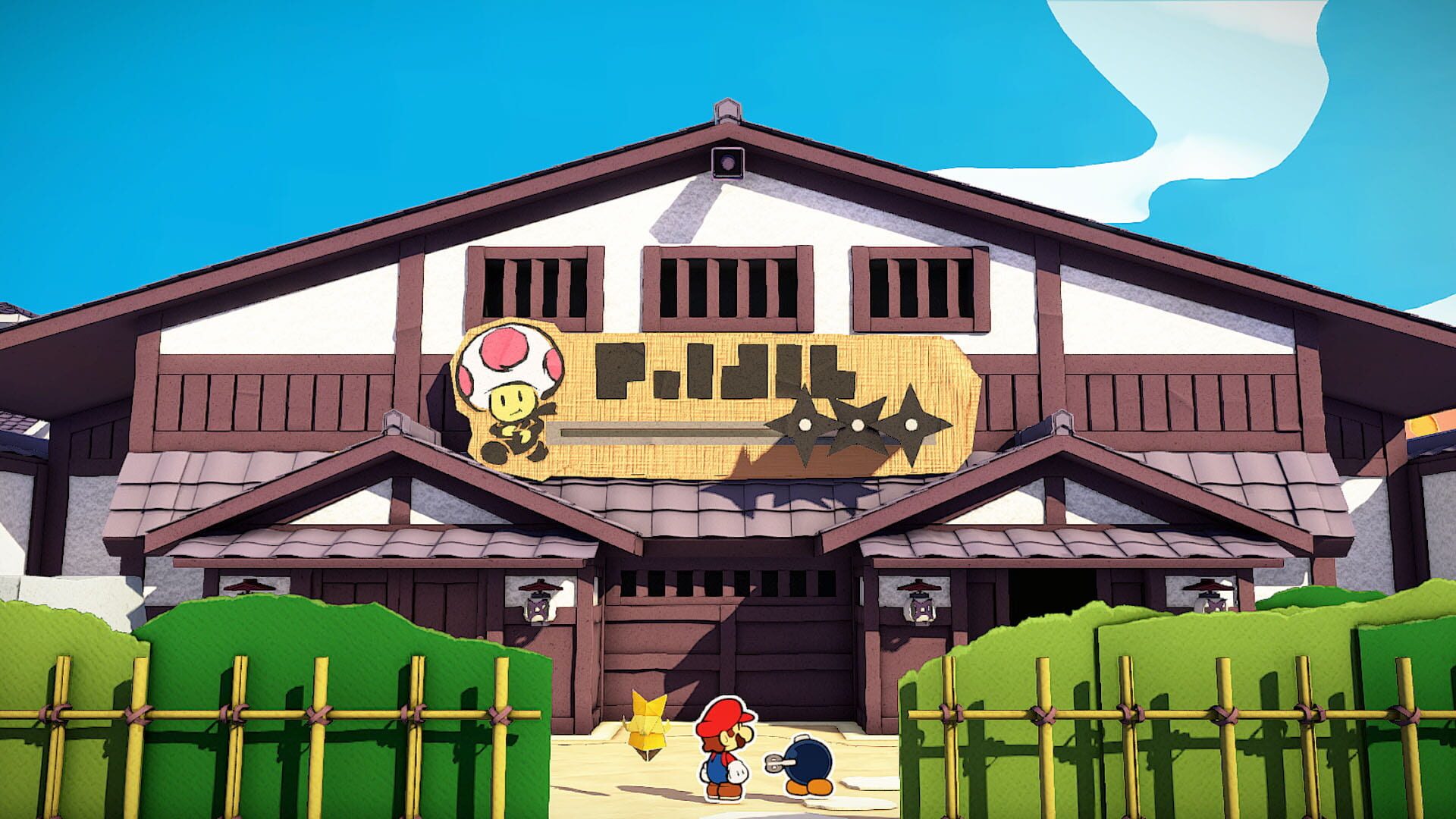 Screenshot for Paper Mario: The Origami King