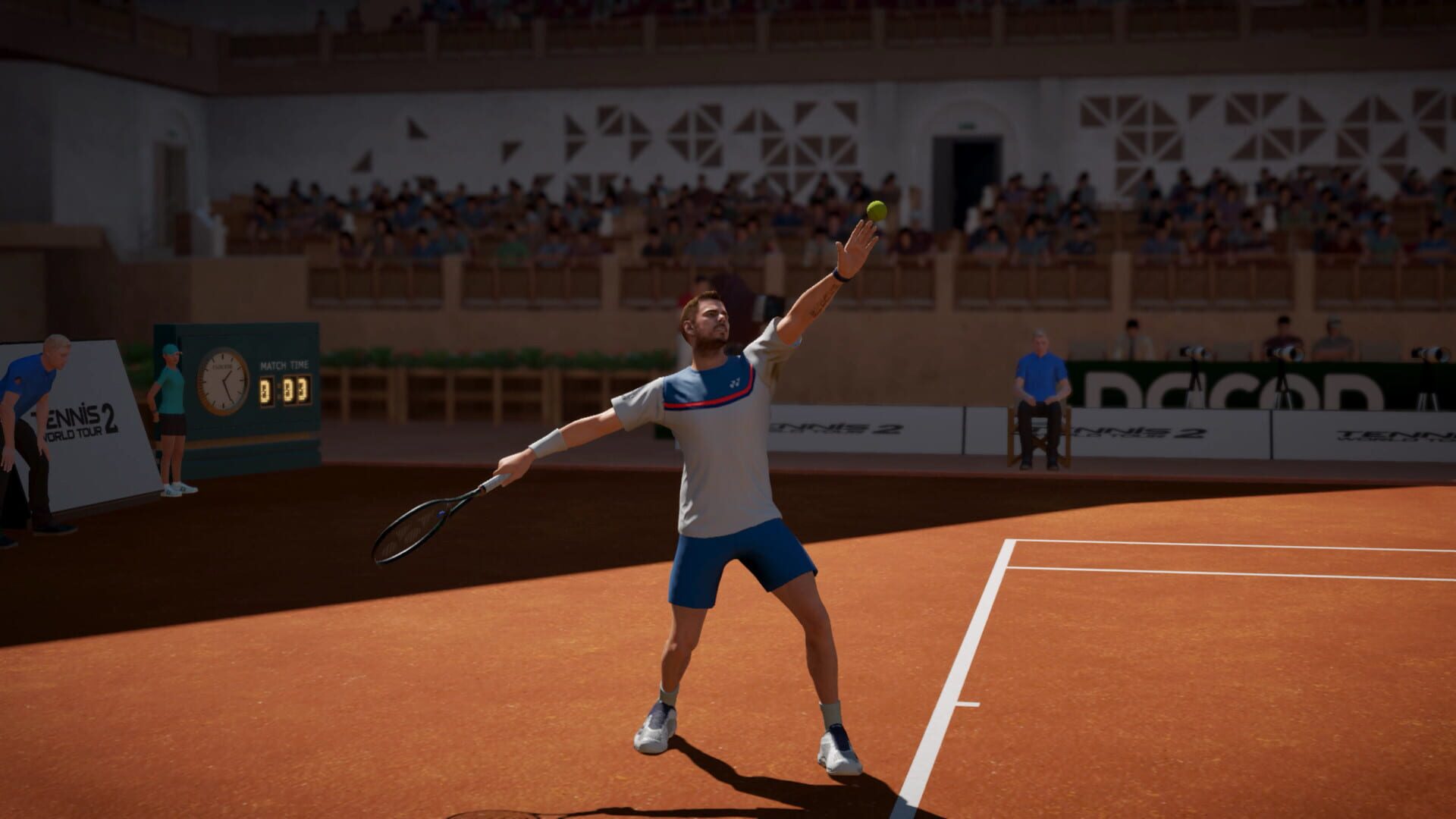 Screenshot for Tennis World Tour 2