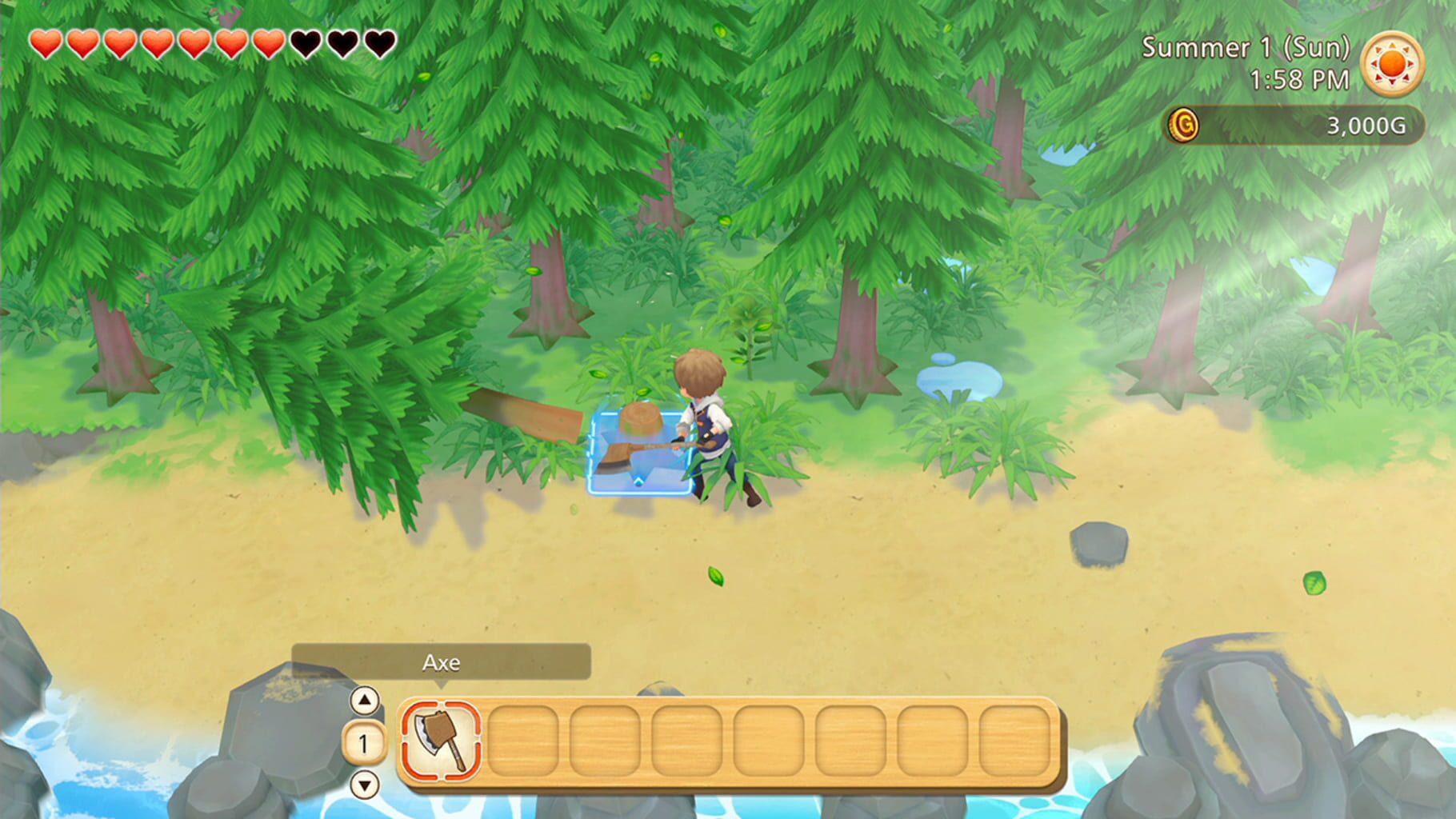 Screenshot for Story of Seasons: Pioneers of Olive Town