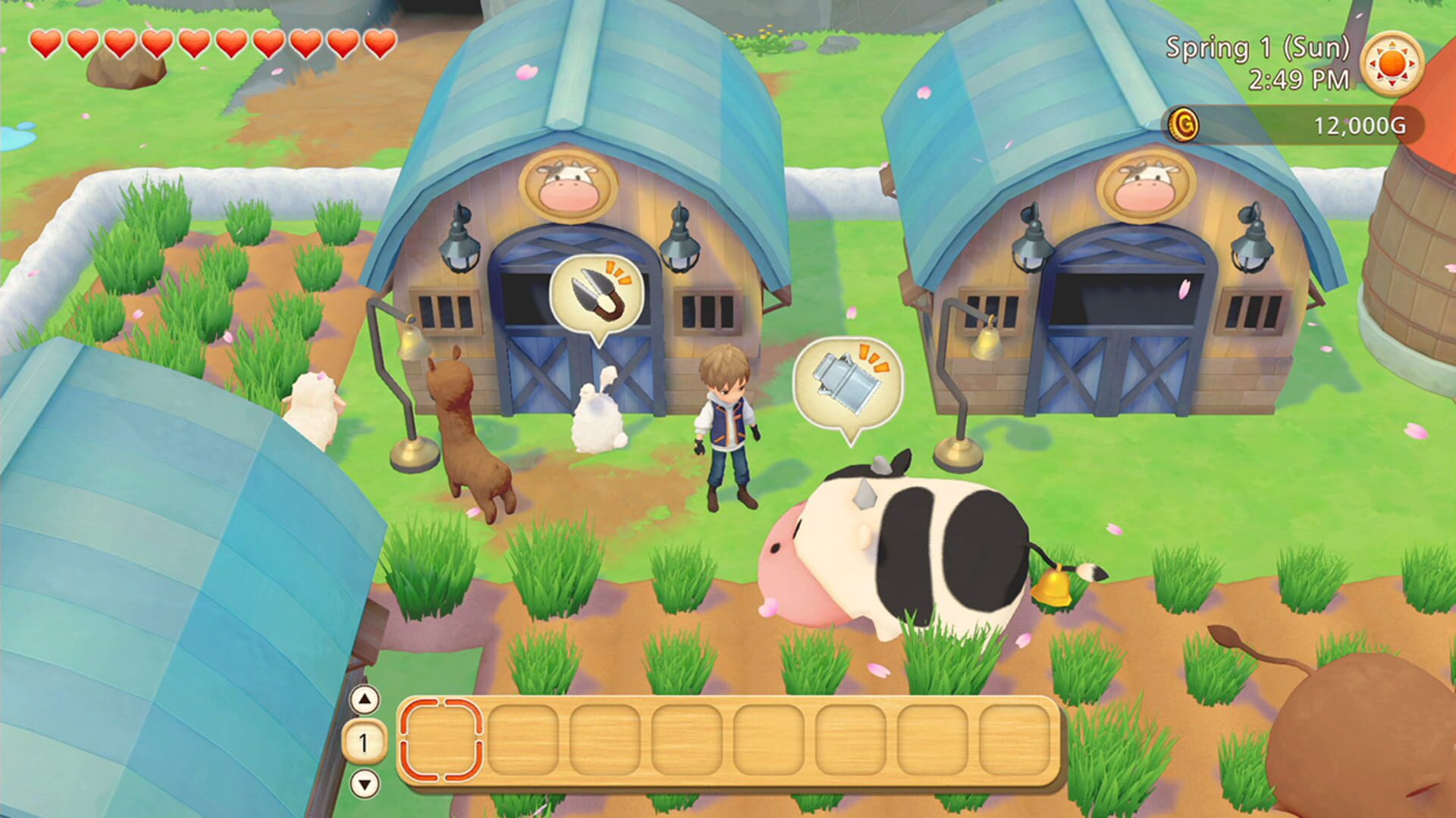 Screenshot for Story of Seasons: Pioneers of Olive Town