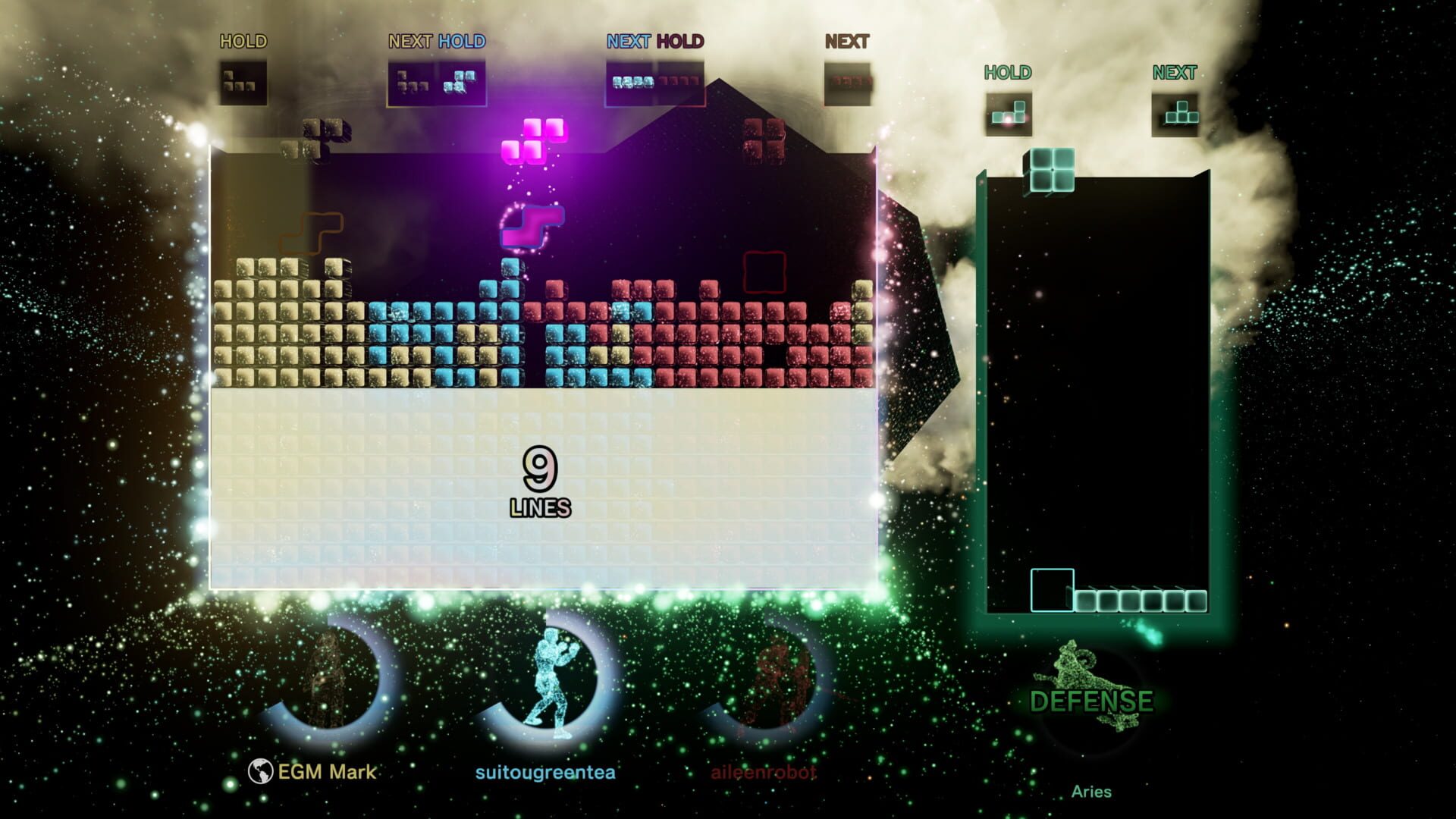 Screenshot for Tetris Effect: Connected