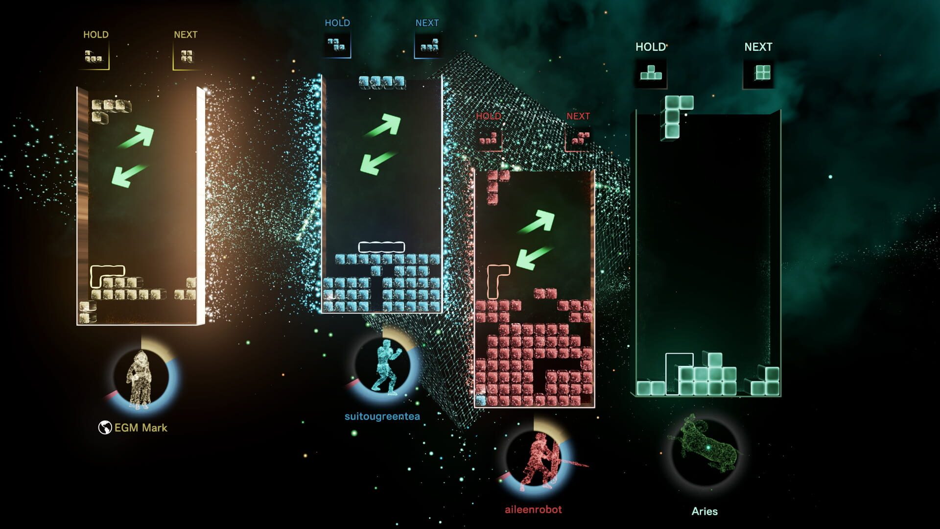 Screenshot for Tetris Effect: Connected