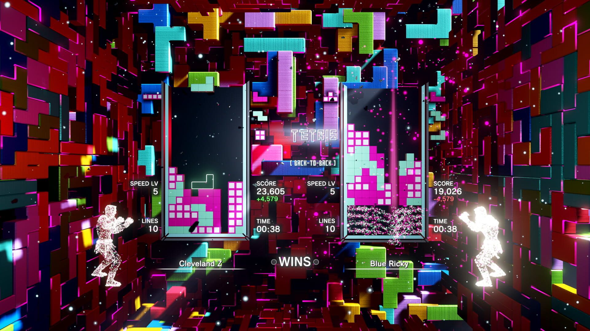 Screenshot for Tetris Effect: Connected