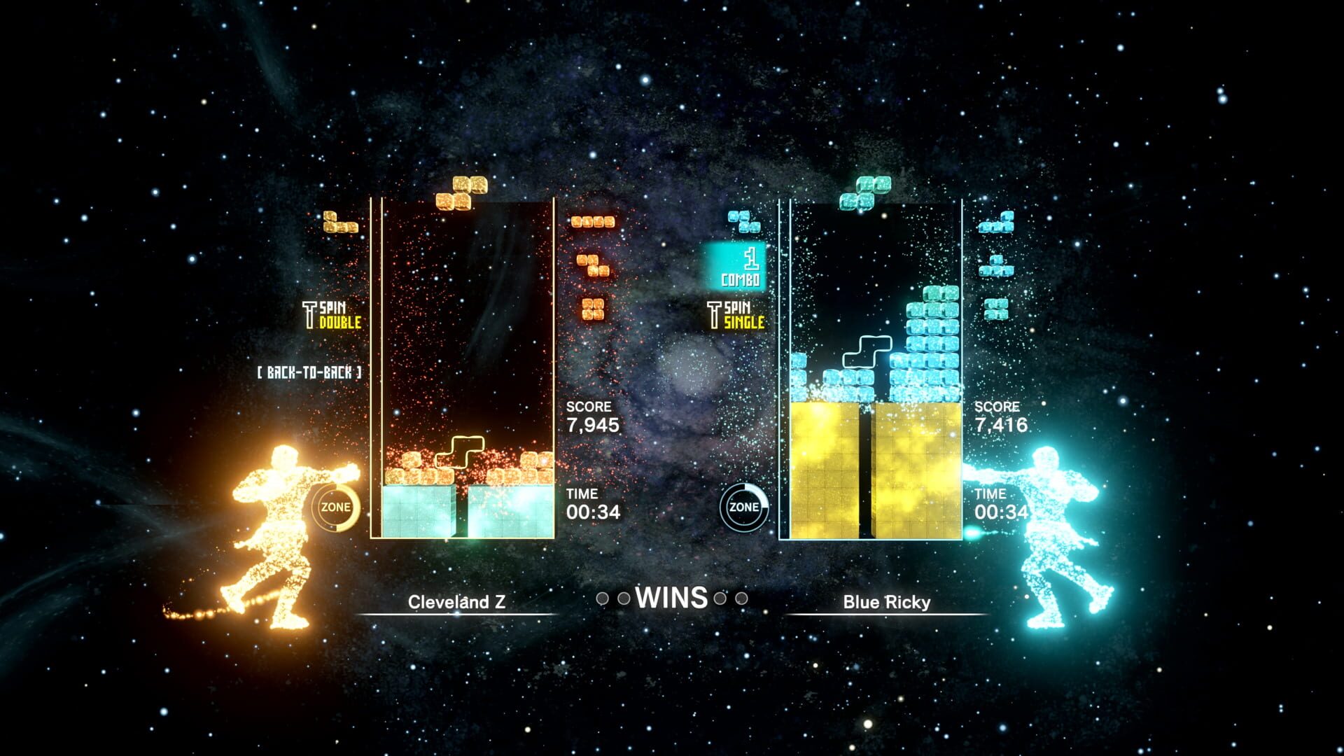 Screenshot for Tetris Effect: Connected