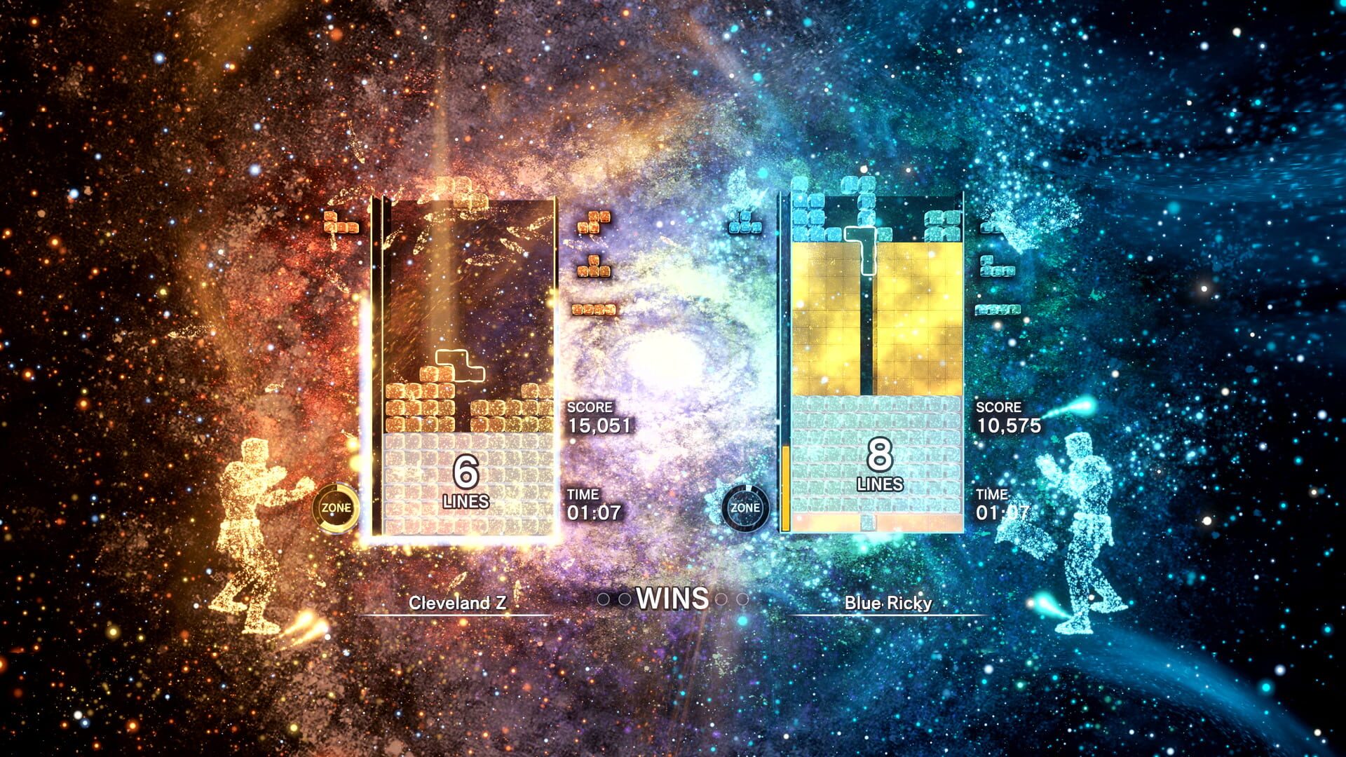 Screenshot for Tetris Effect: Connected