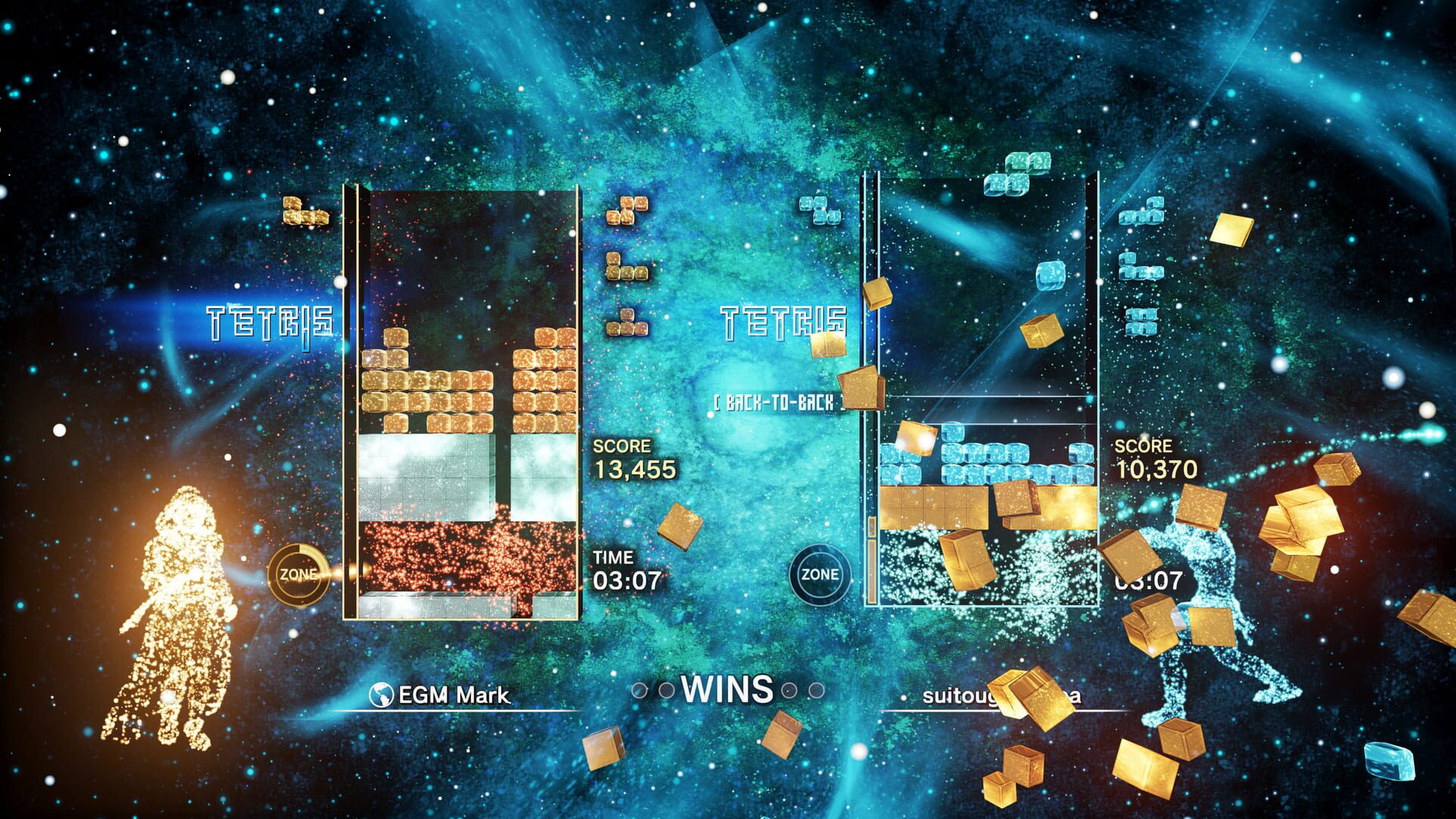 Screenshot for Tetris Effect: Connected