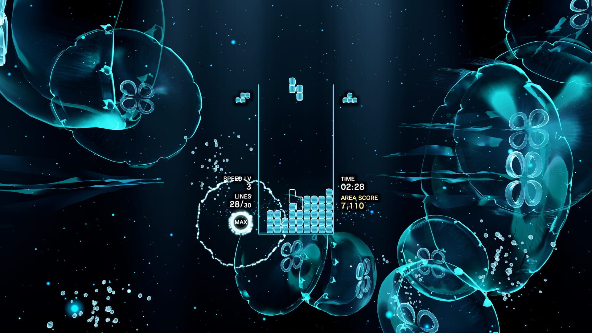 Screenshot for Tetris Effect: Connected